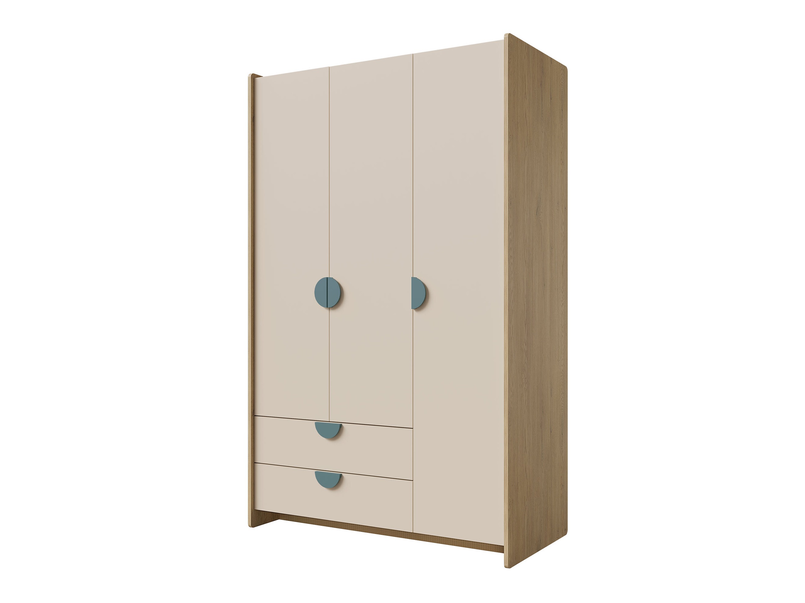 Garderobna omara Fivelbi 100 (Modra)