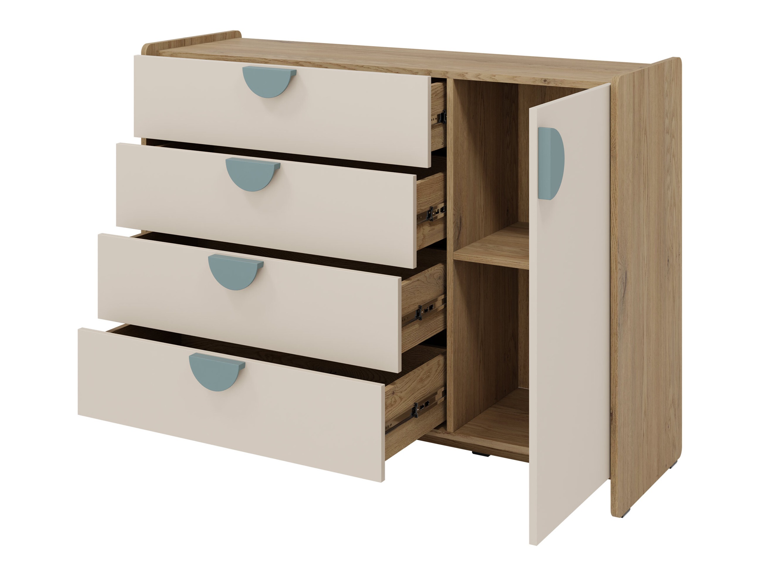 Komoda Fivelbi 108 (Roza)