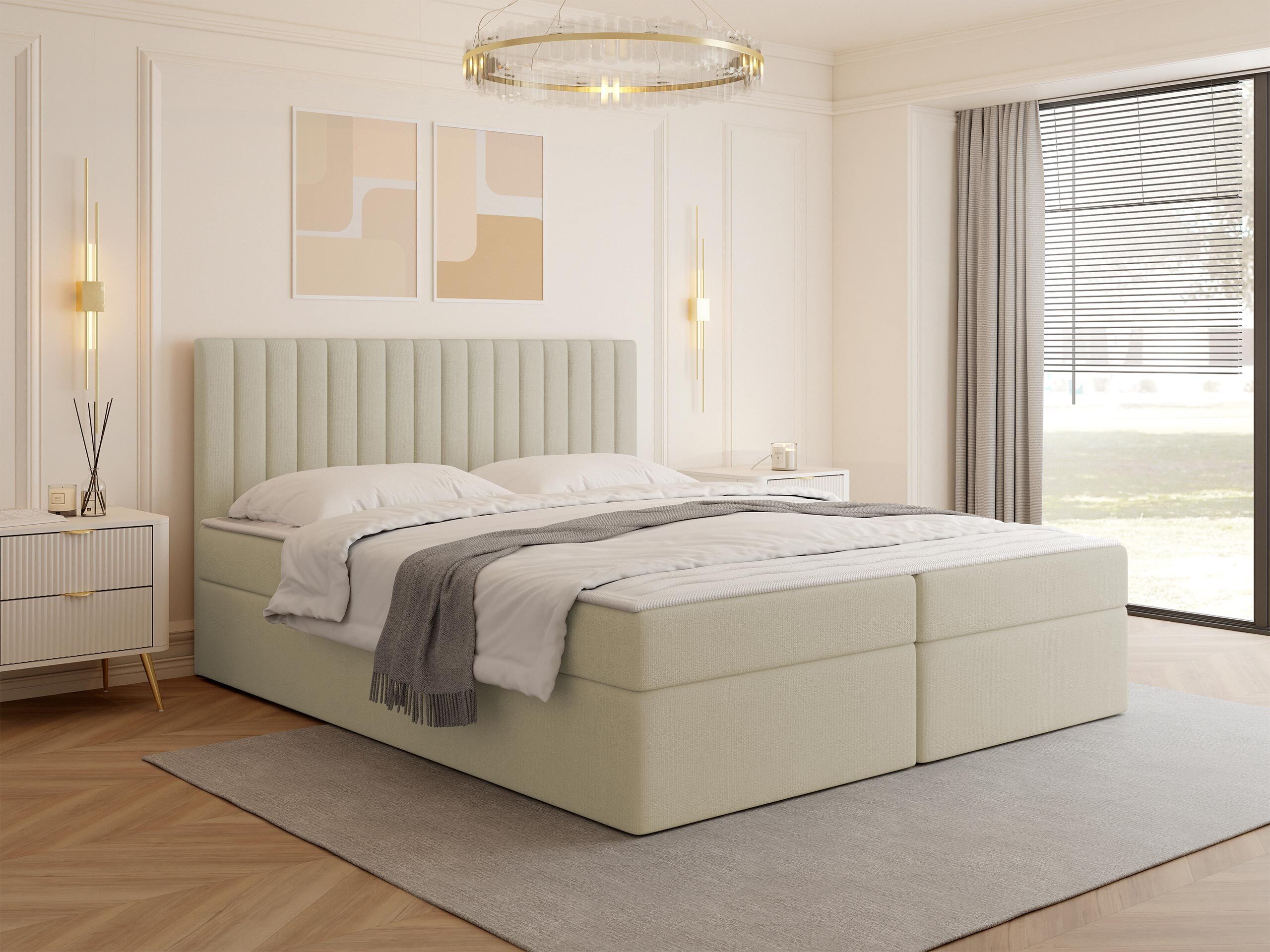 Boxspring postelja Comfivo Apis I (Polo 872)