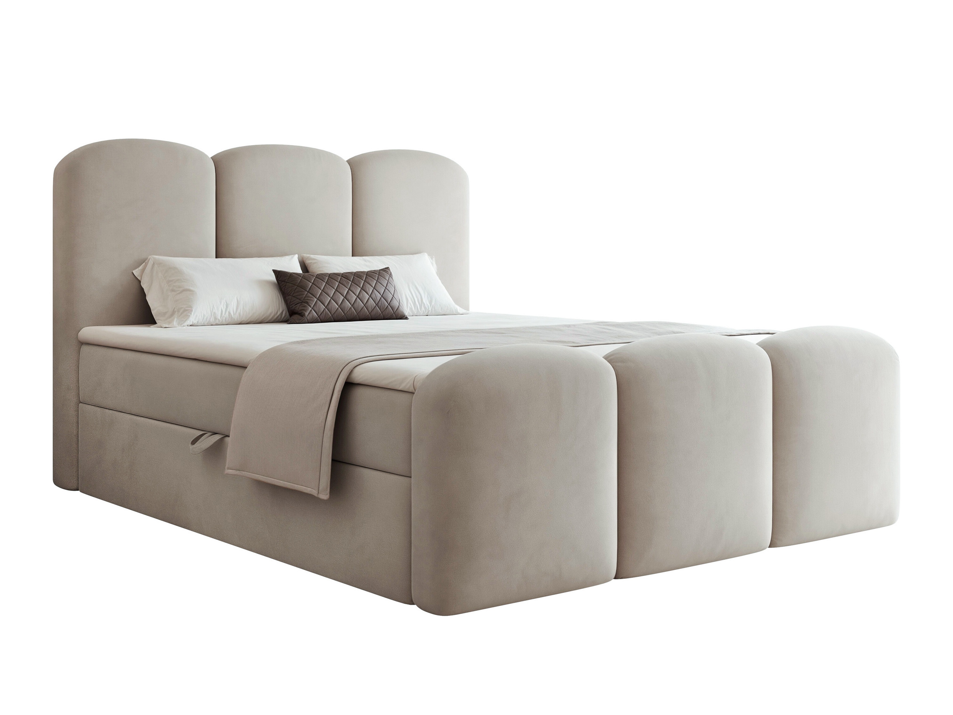 Boxspring postelja Hesperia 131 (Magic žamet 2210)