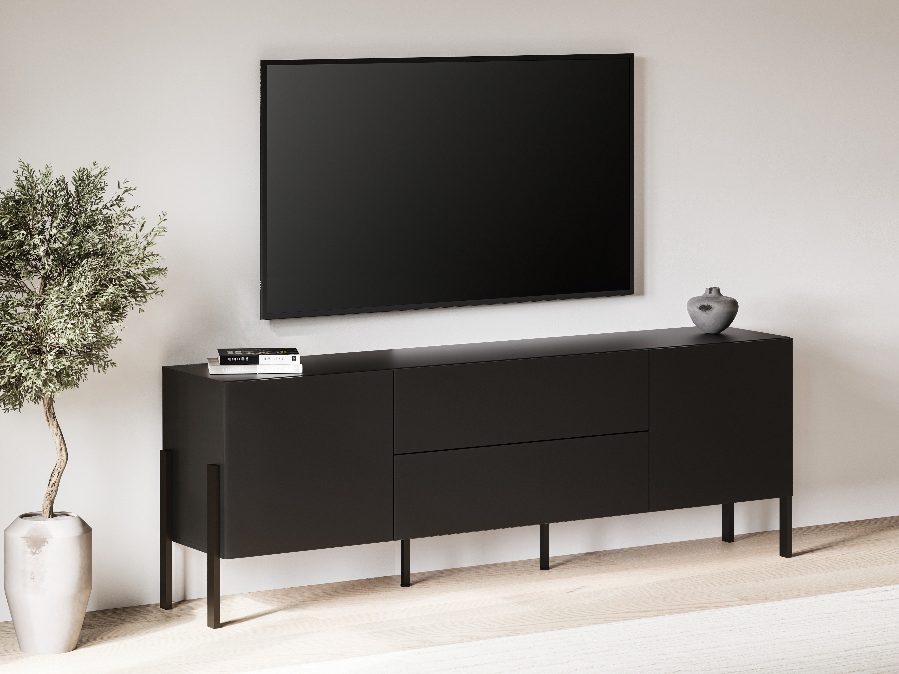 TV-omarica Etsore 102 (Črna)