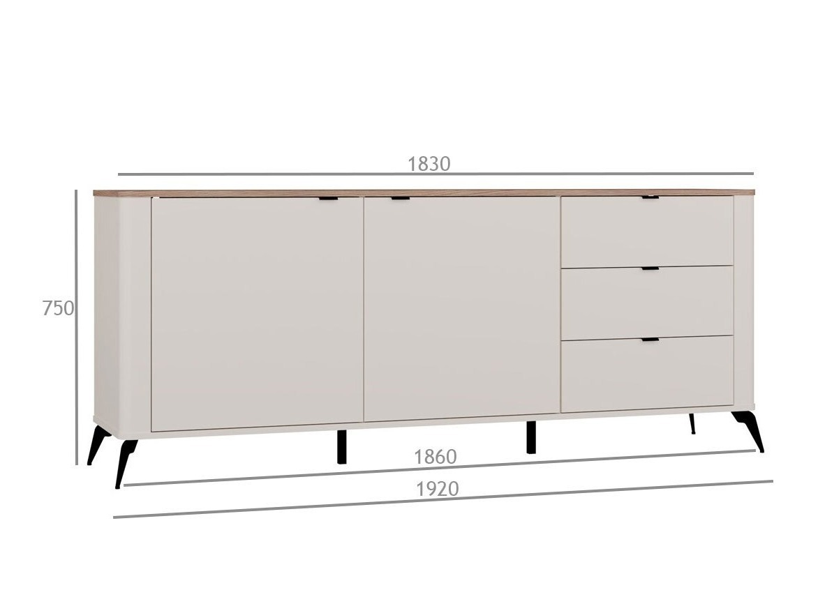 Komoda Soavie 106 (Kašmir)