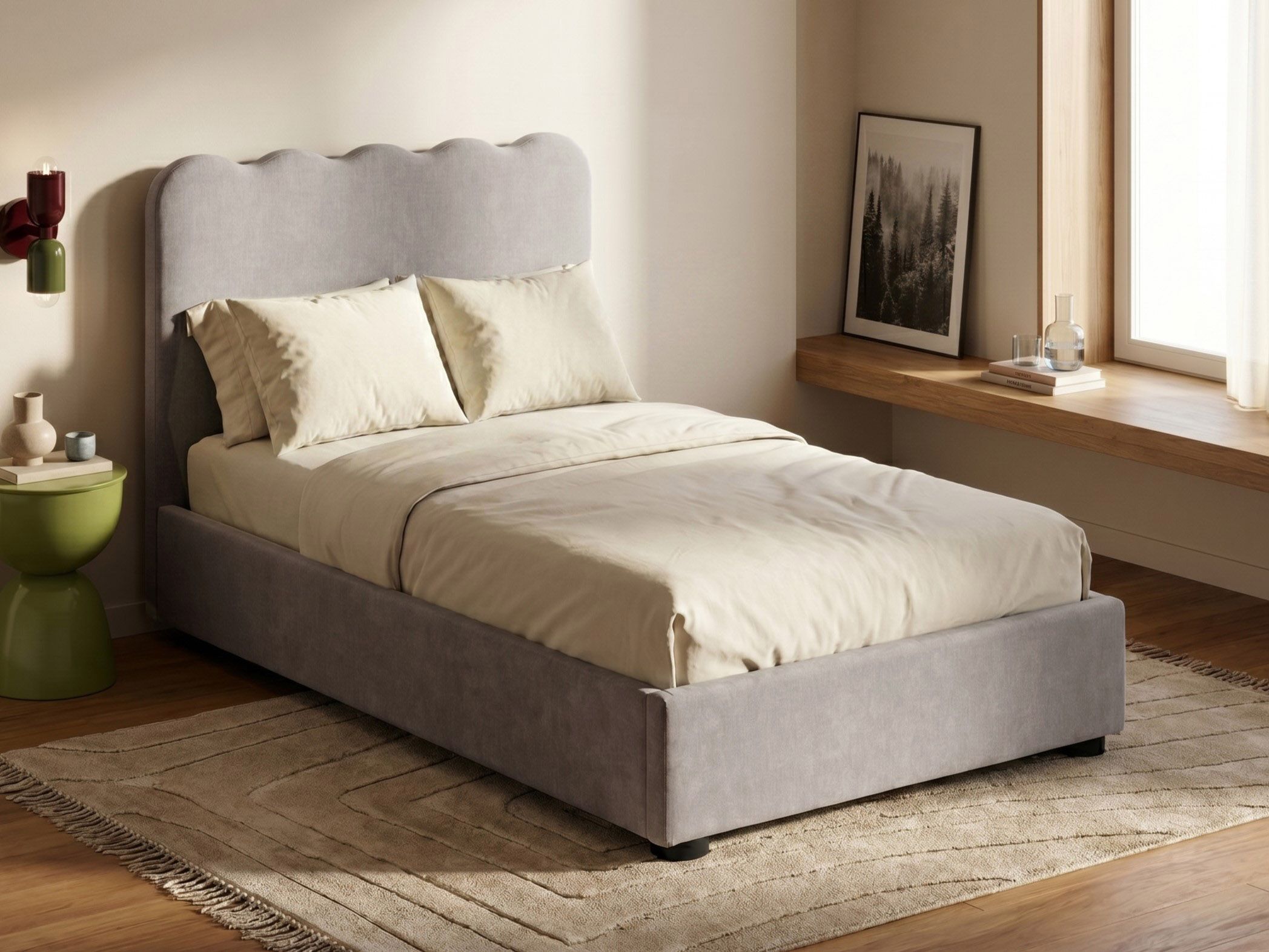 Postelja Berwyn 3047 (Taupe)