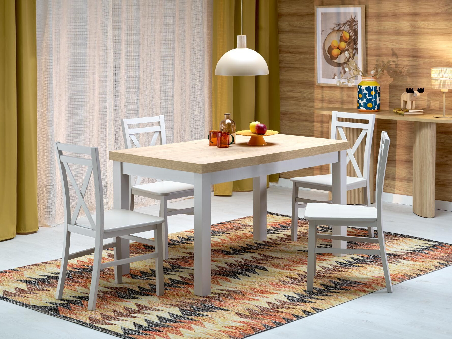 Miza Houston 559 (Hickory hrast + Kašmir)