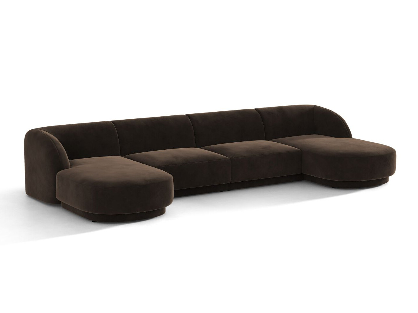 Modularna kotna sedežna garnitura Tivlomi 108 (Bluvel 48)
