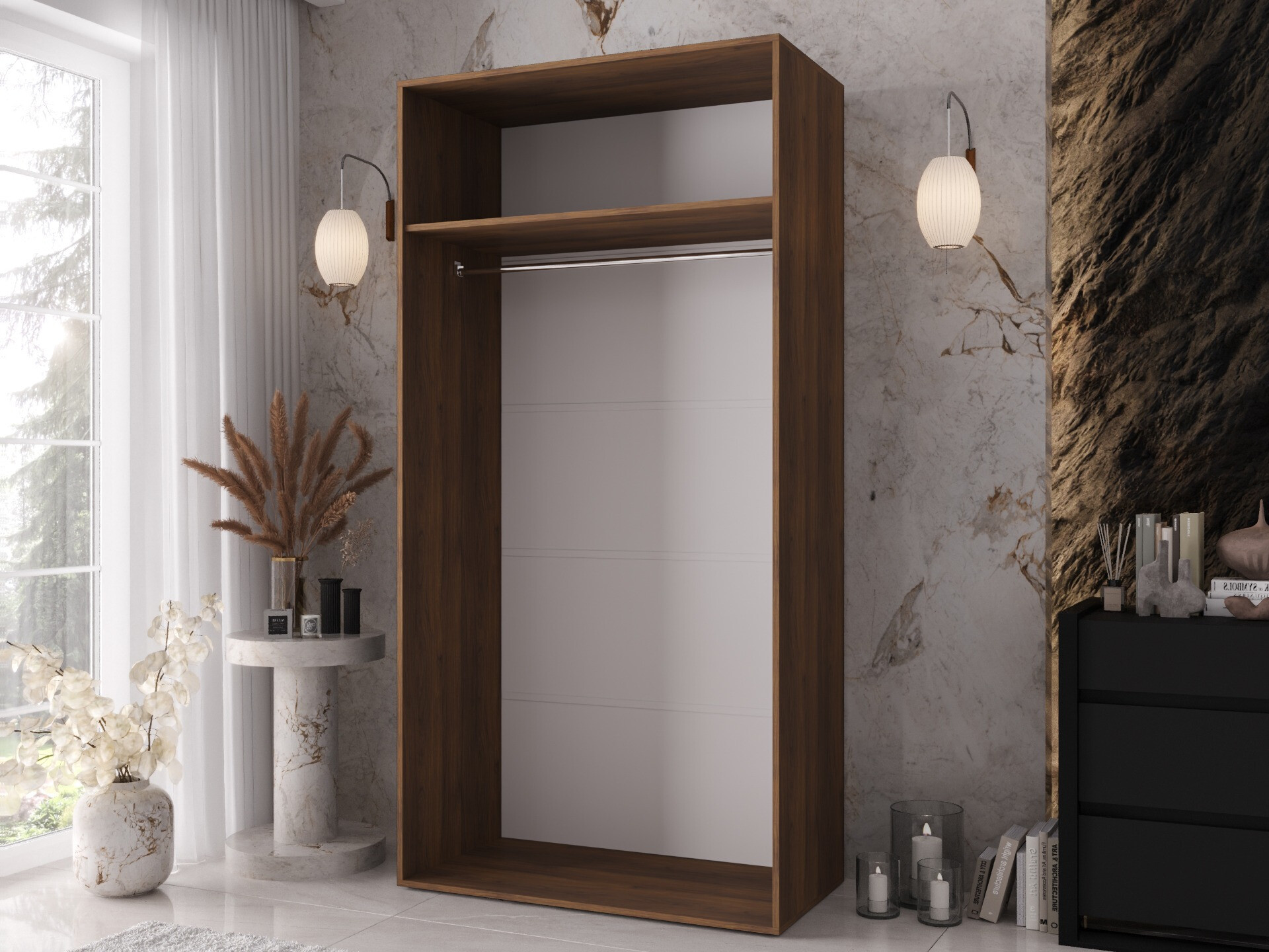 Garderobna omara Hartford 633 (Oreh)