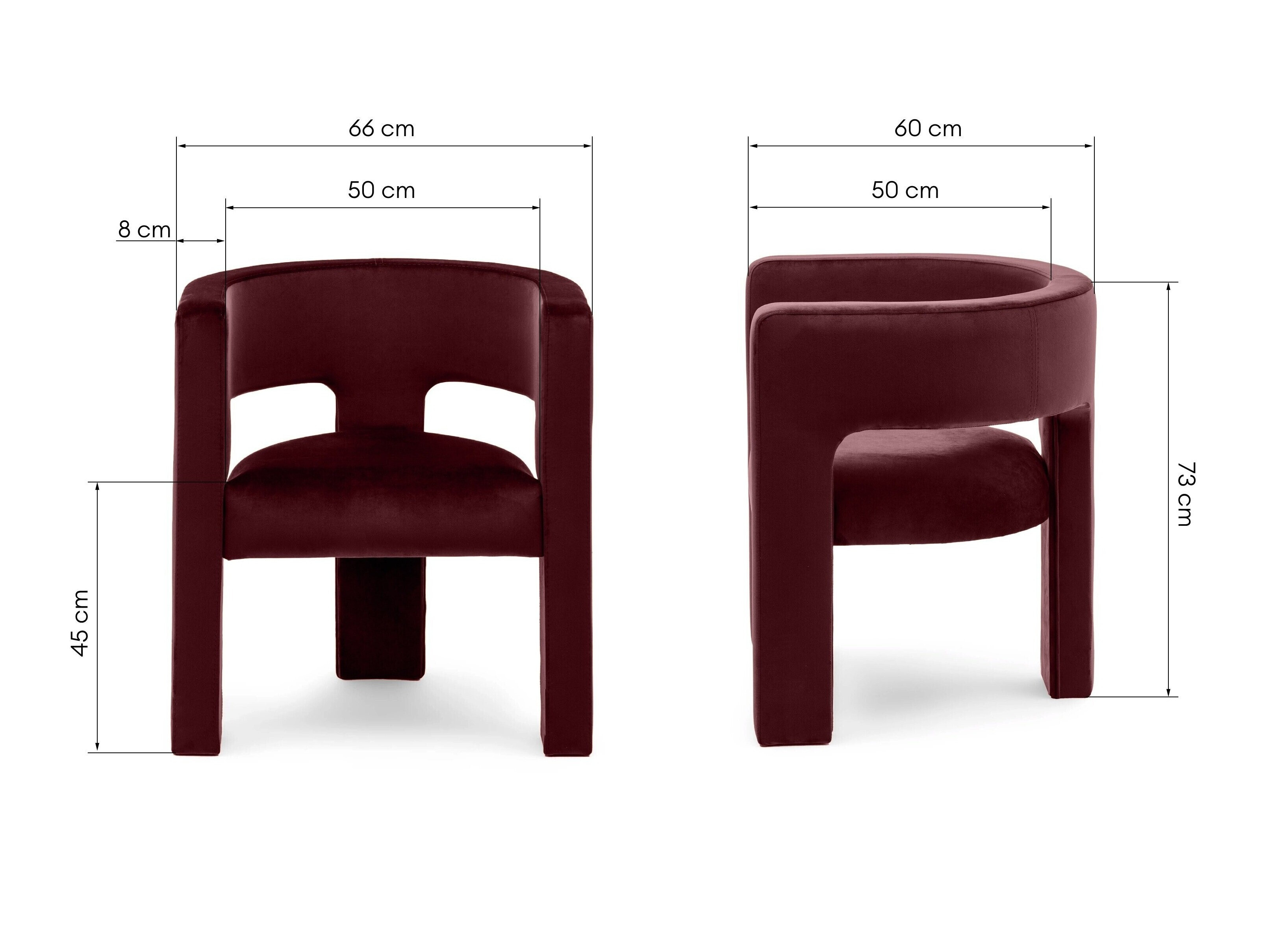 Fotelj Burleson 811 (Magic Velvet 2229)