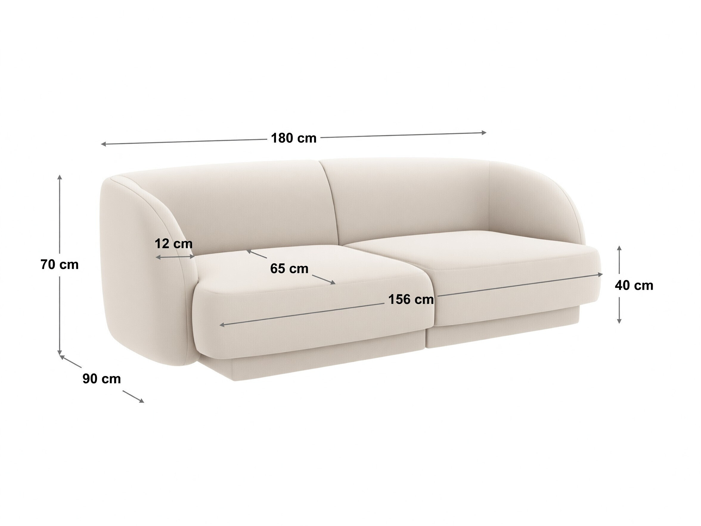 Modularni kavč Tivlomi 100 (Venus 2928)