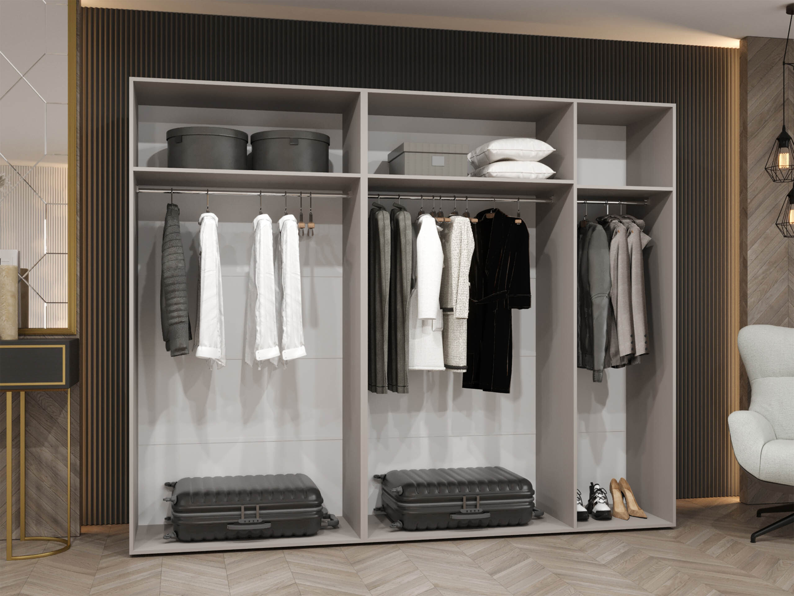 Garderobna omara Hartford 606 (Oreh)