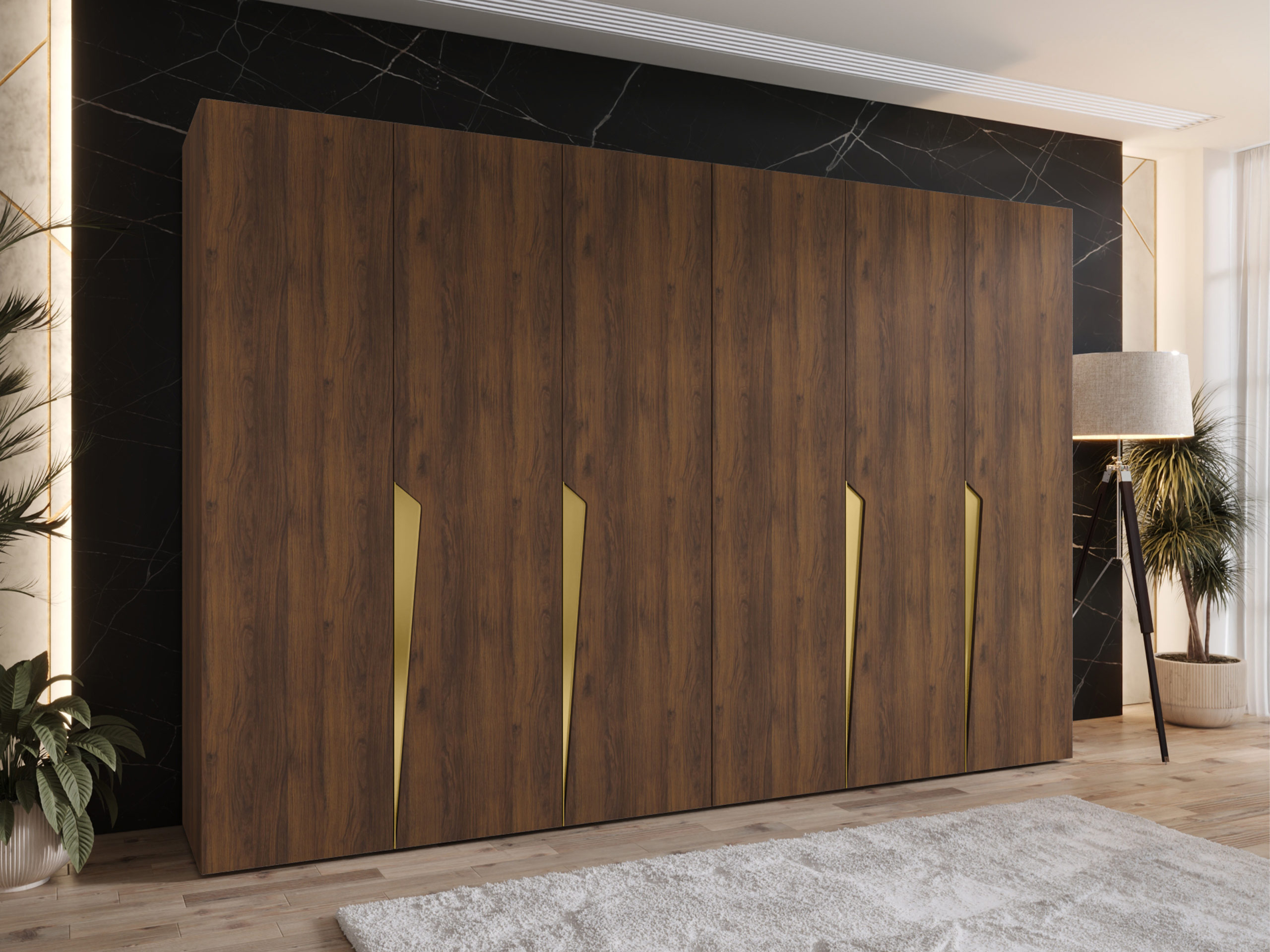 Garderobna omara Hartford 607 (Oreh)