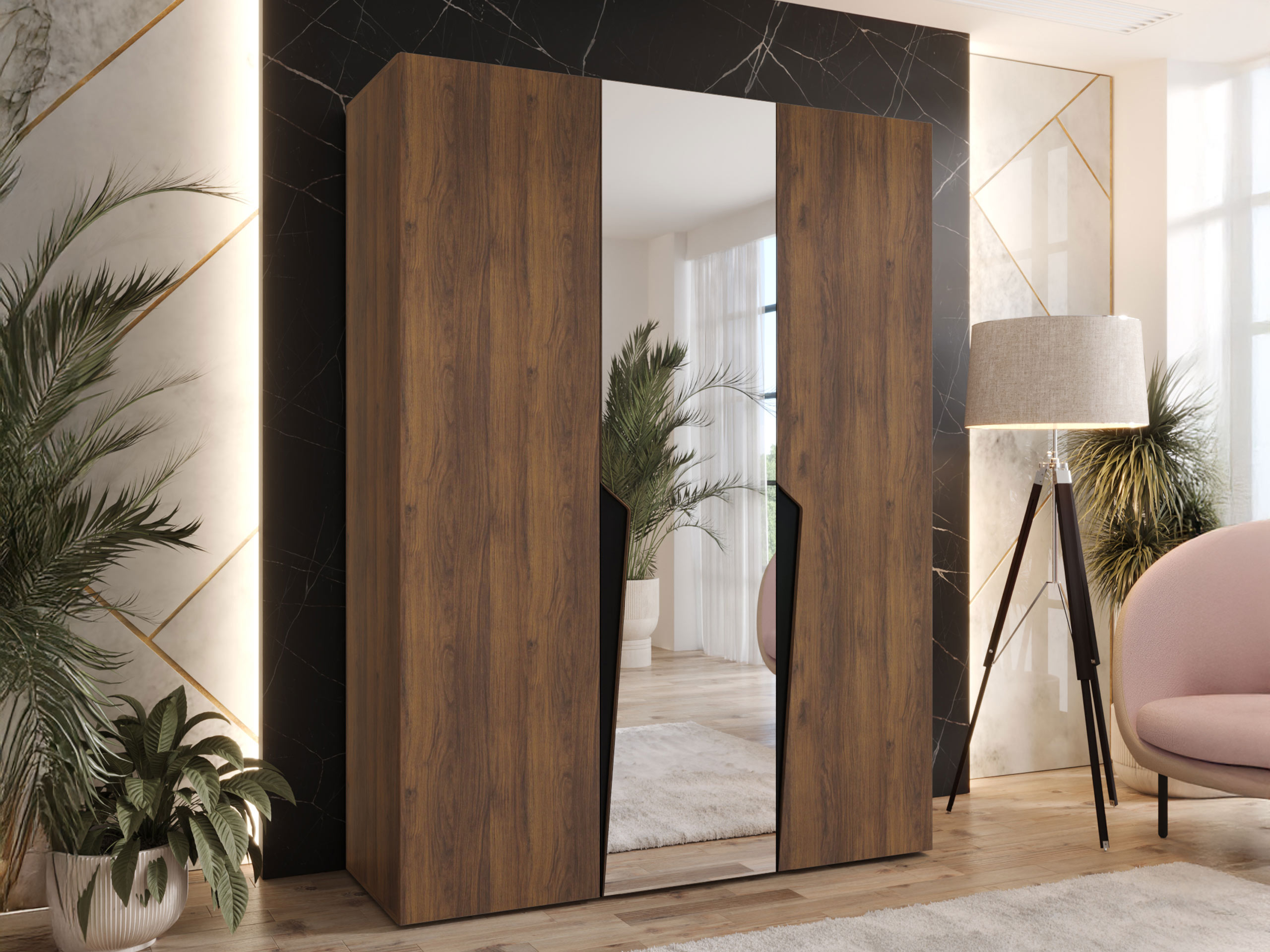 Garderobna omara Hartford 609 (Oreh)