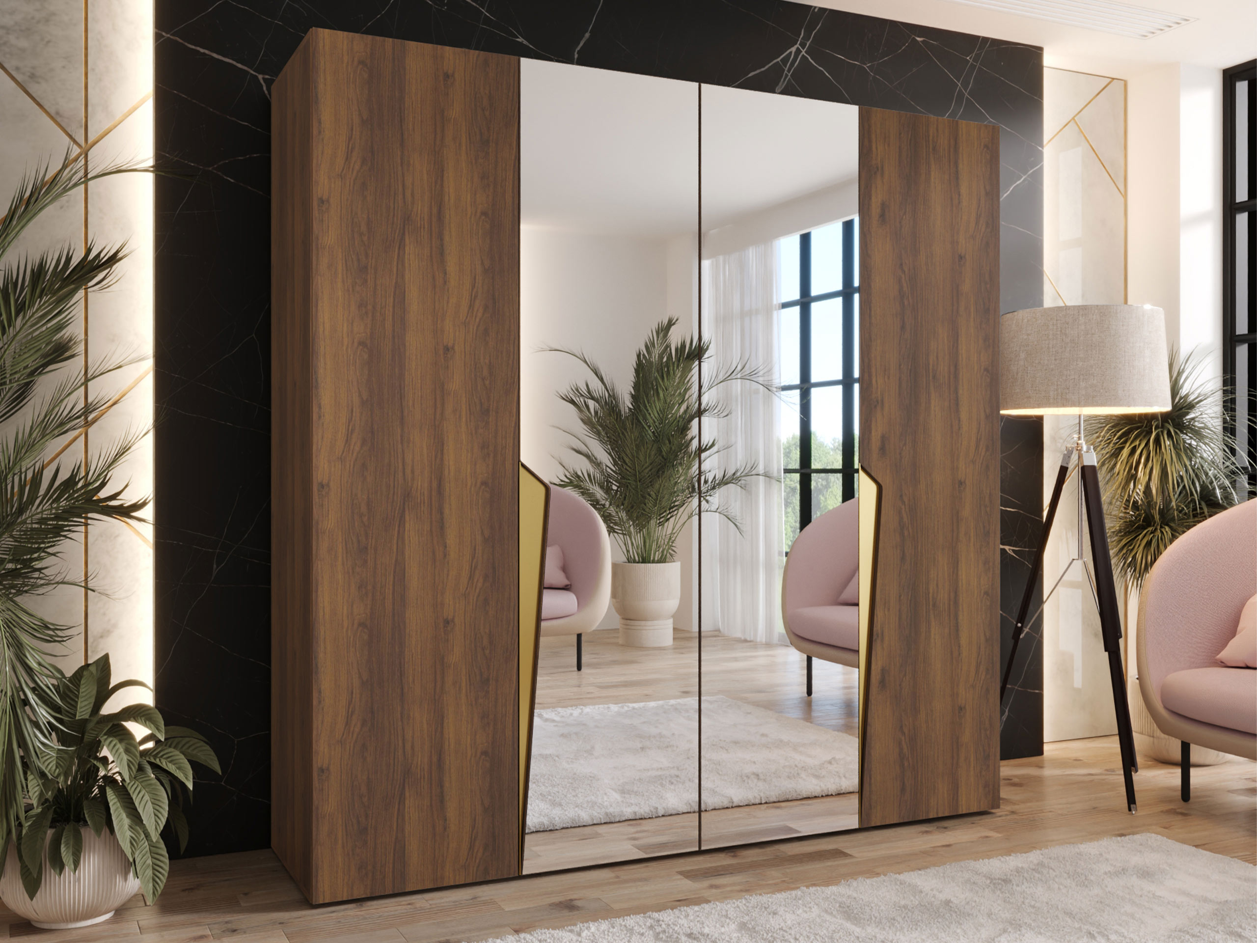 Garderobna omara Hartford 610 (Oreh)