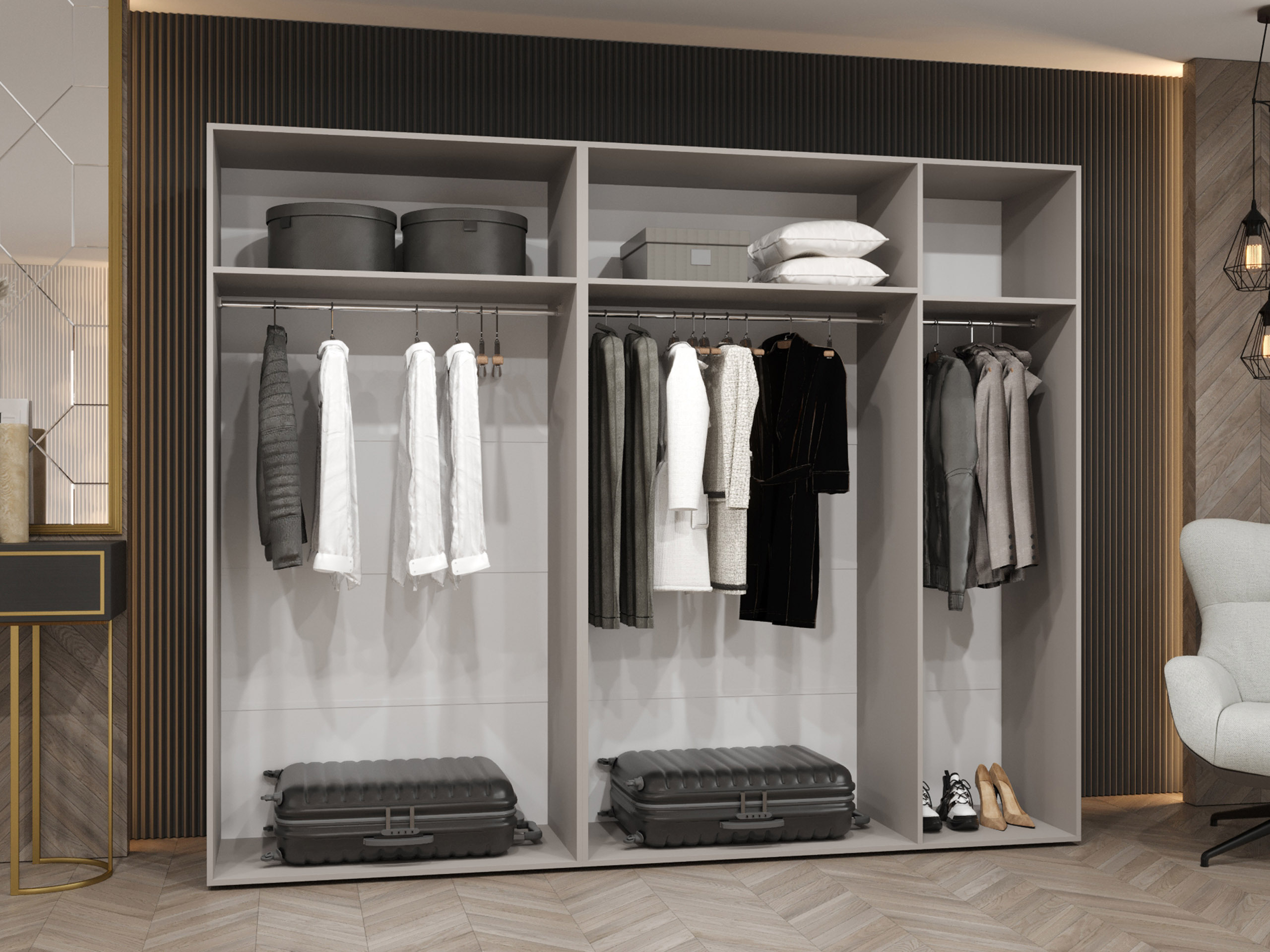 Garderobna omara Hartford 611 (Oreh)