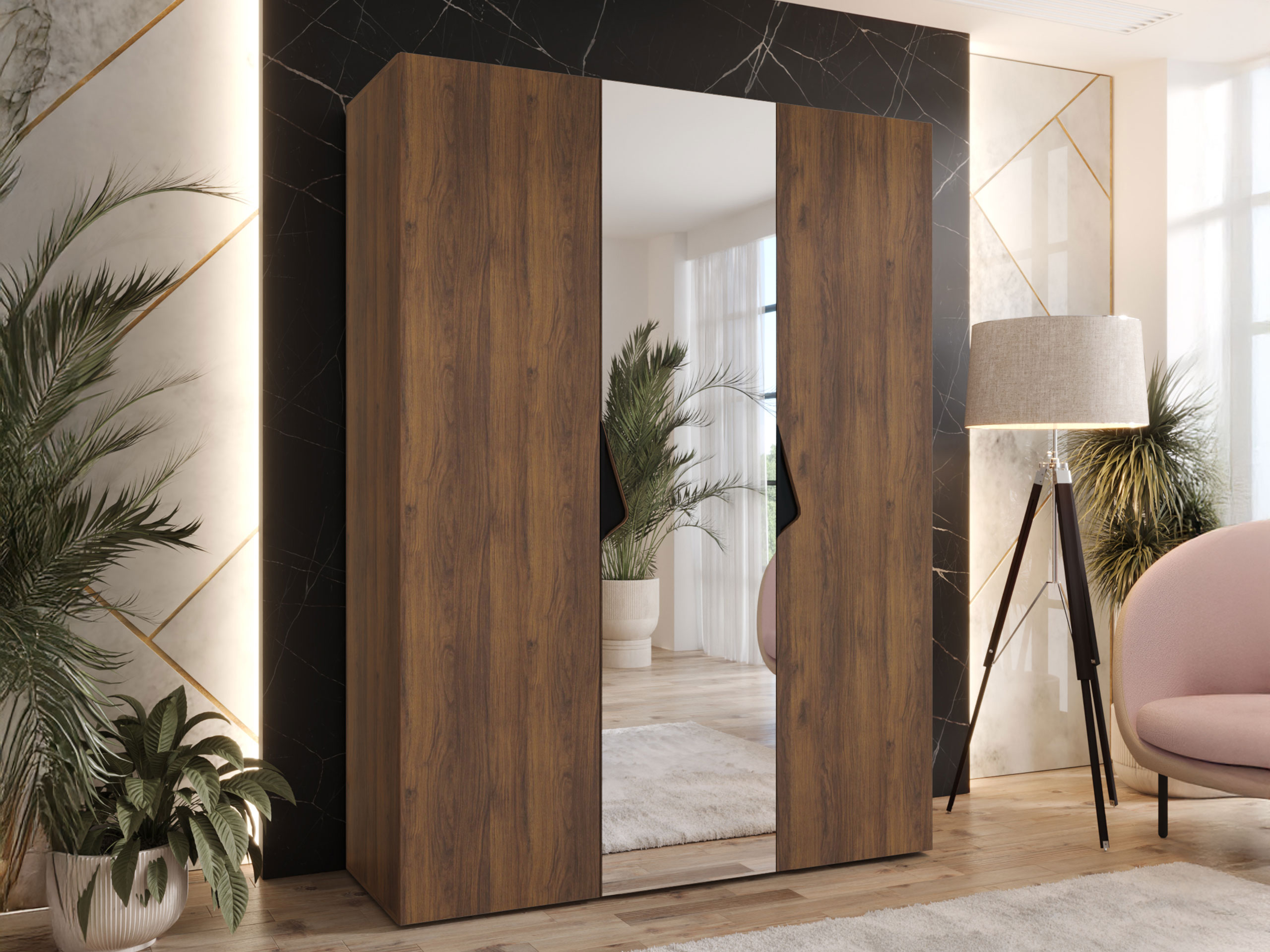 Garderobna omara Hartford 624 (Oreh)