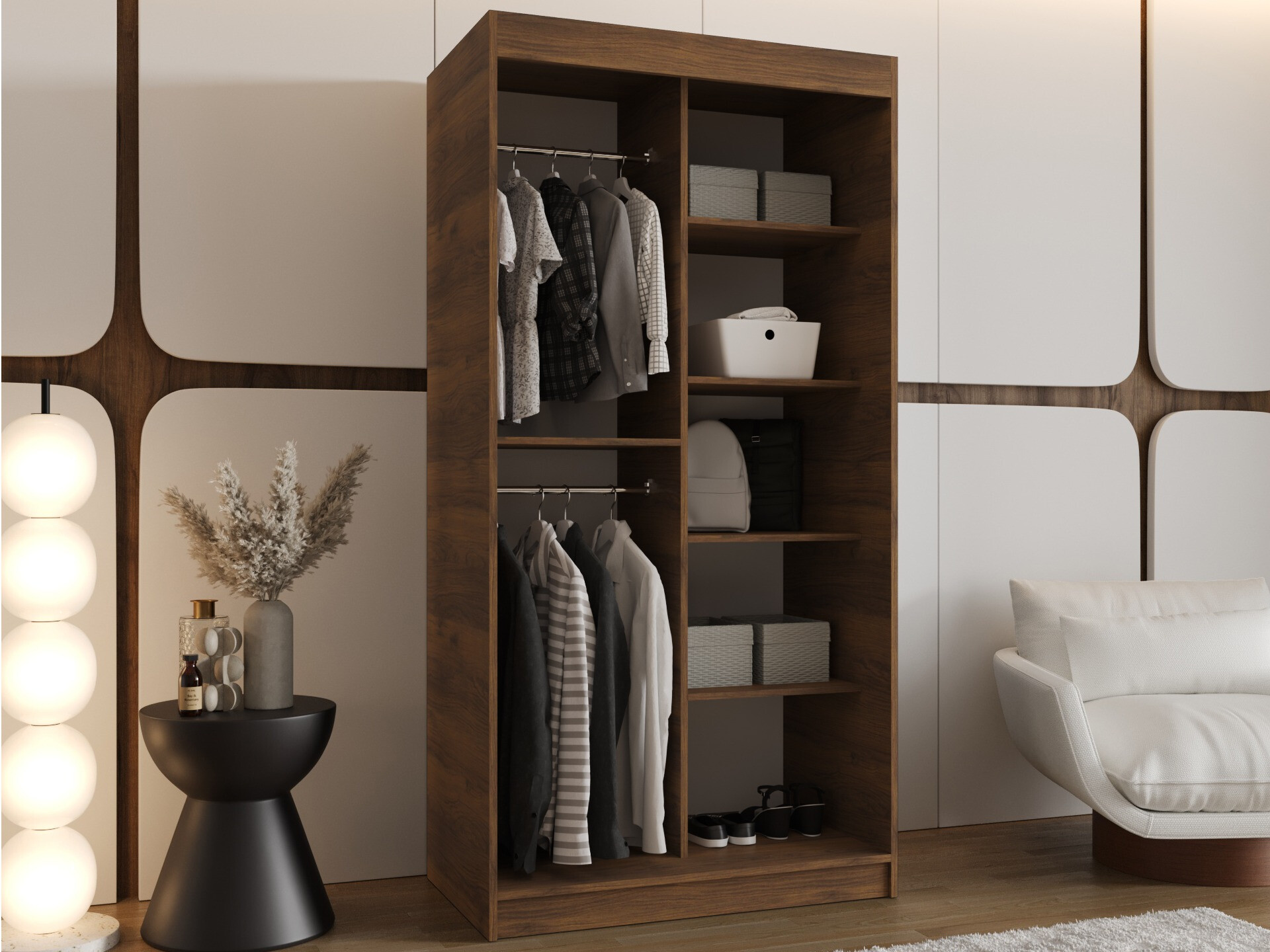 Garderobna omara Hartford 505 (Oreh)