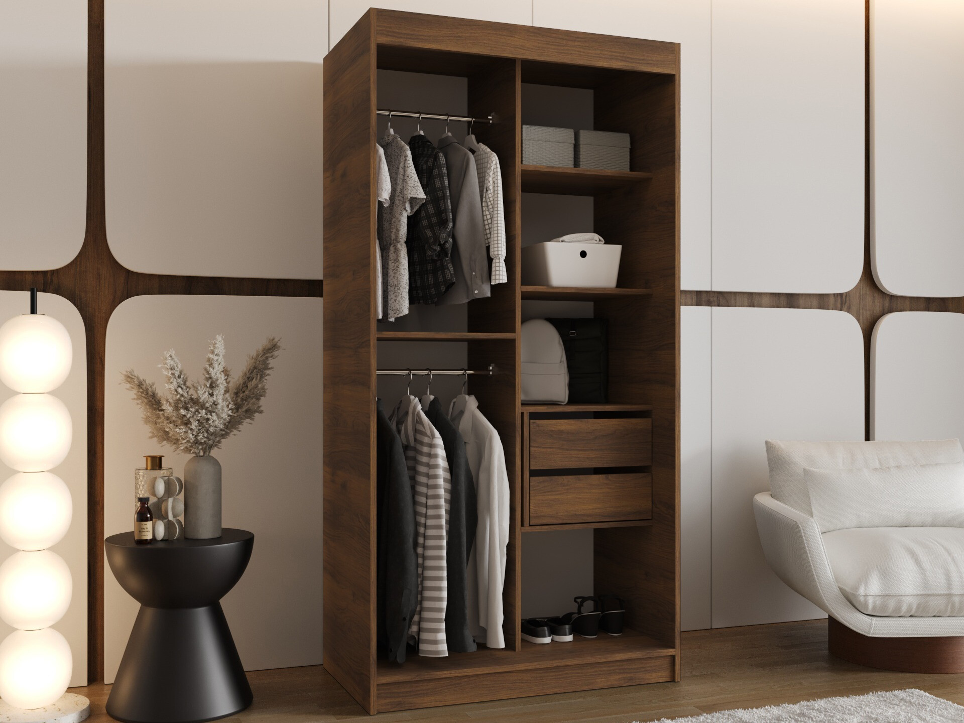 Garderobna omara Hartford 505 (Oreh)