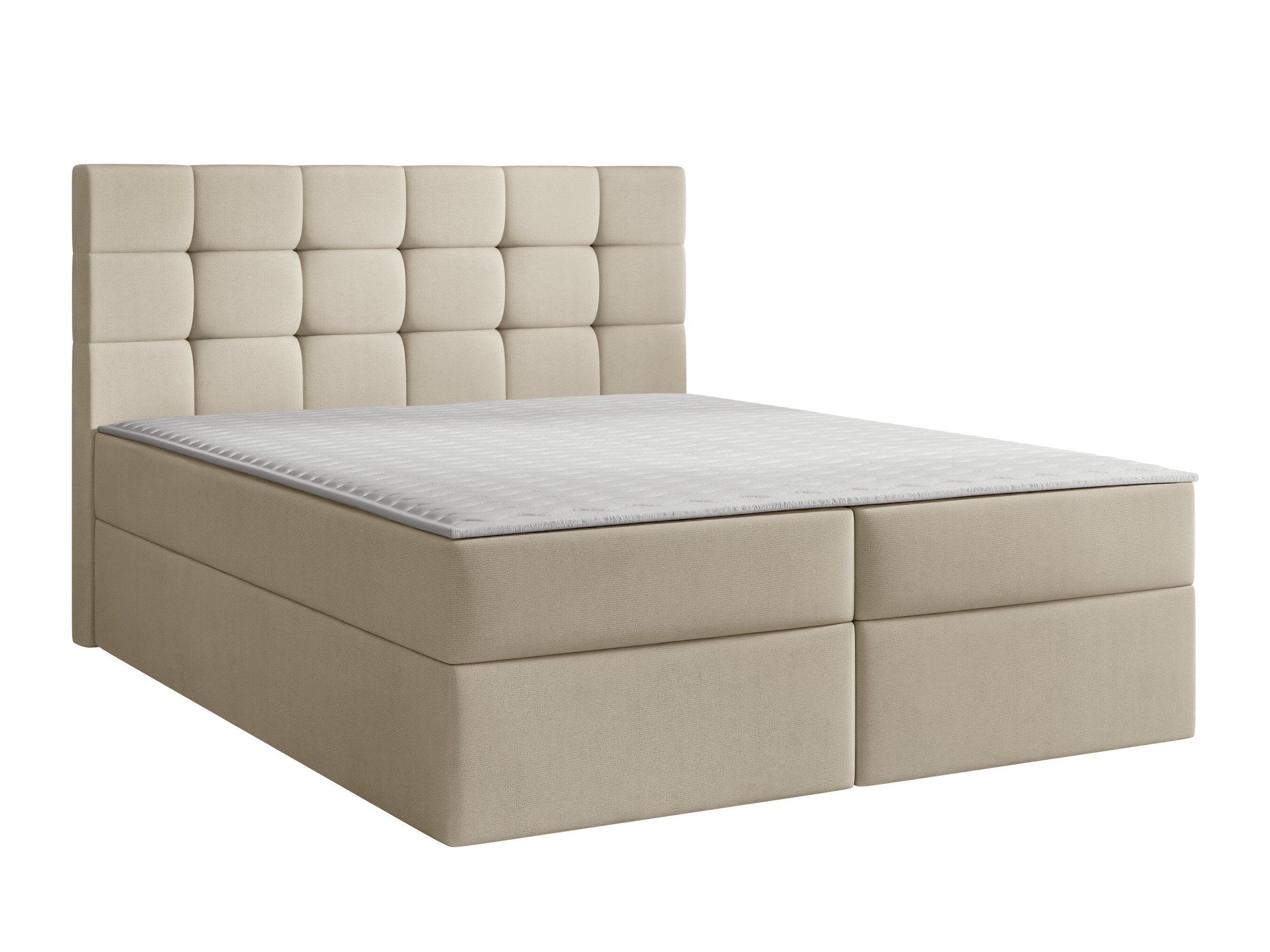 Boxspring postelja Comfivo Osculum I (Manila 02)