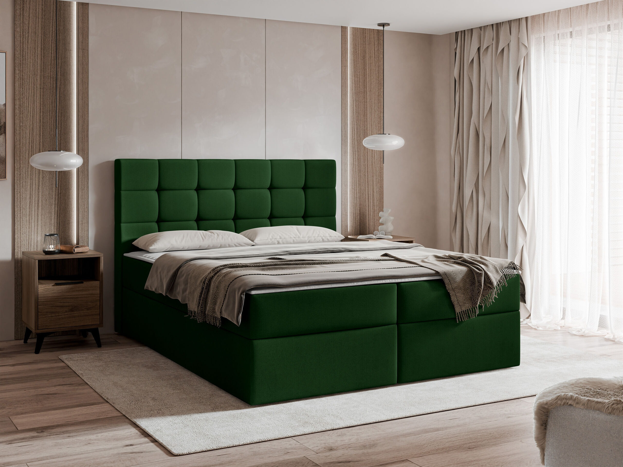 Boxspring postelja Comfivo Osculum I (Polo 889)