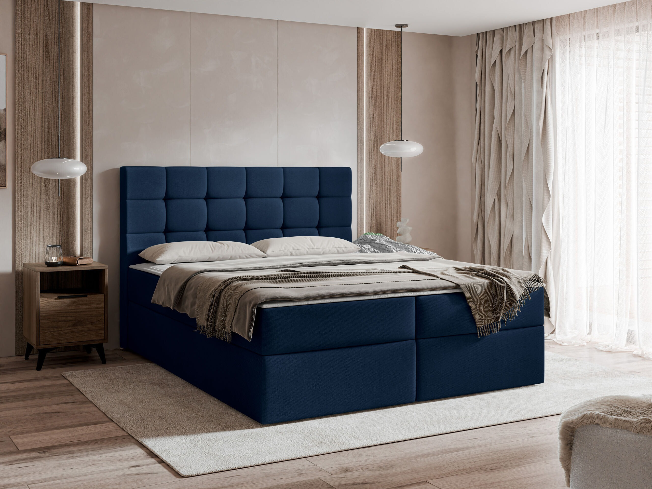 Boxspring postelja Comfivo Osculum I (Polo 891)