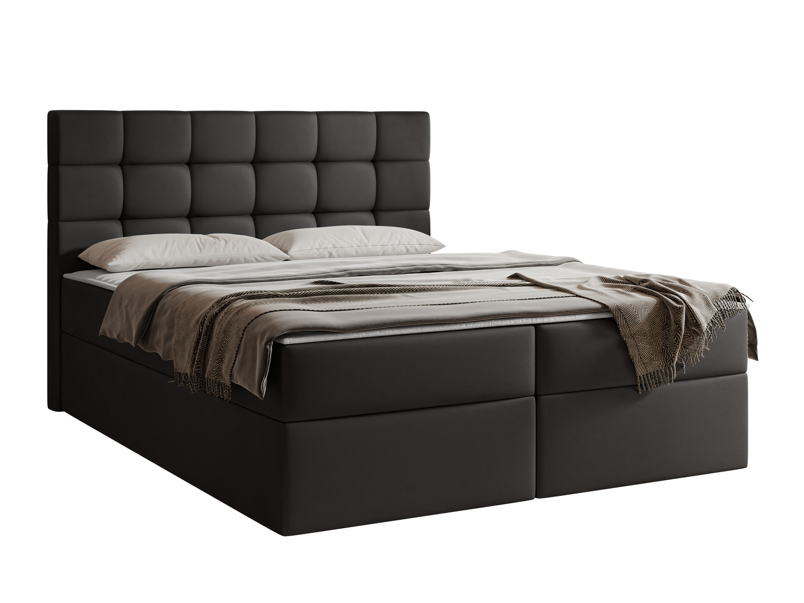 Boxspring postelja Comfivo Osculum I (Soft 011)