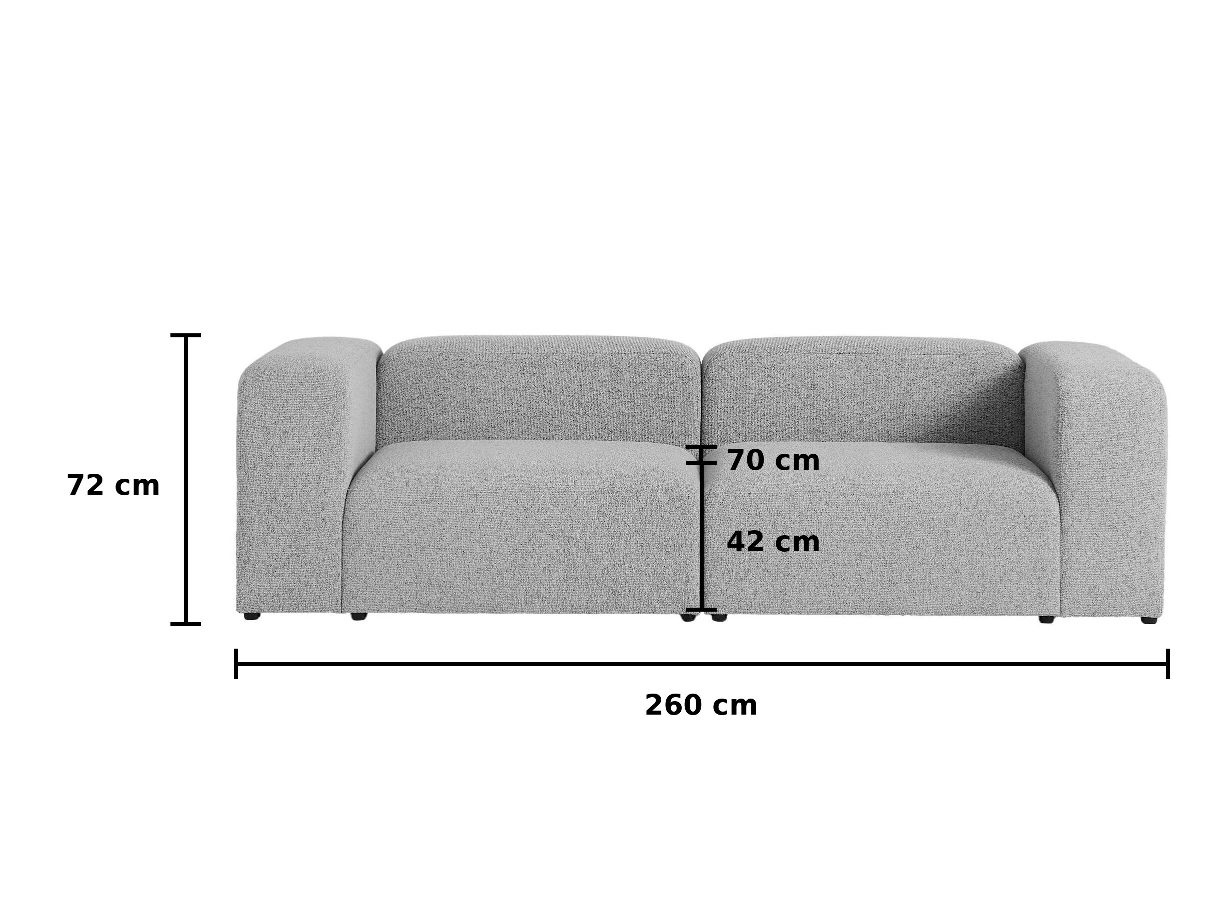 Modularni kavč Dunmonu 102 (Puente Bež)