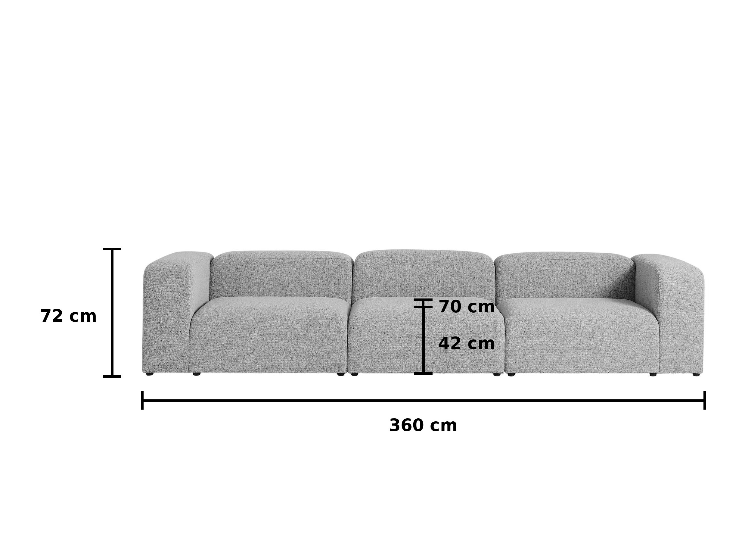 Modularni kavč Dunmonu 104 (Puente Bež)
