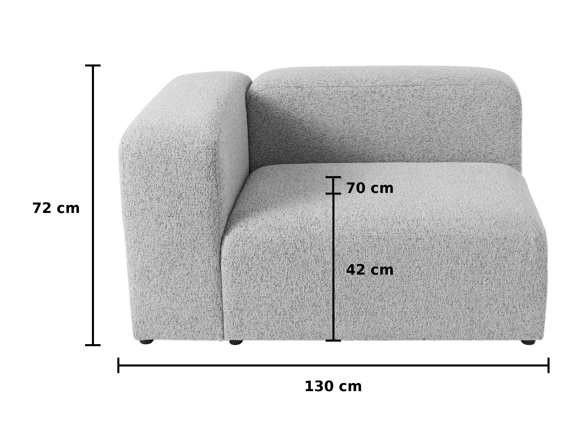 Modularni sedežni element Dunmonu 109 (Puente Bež)