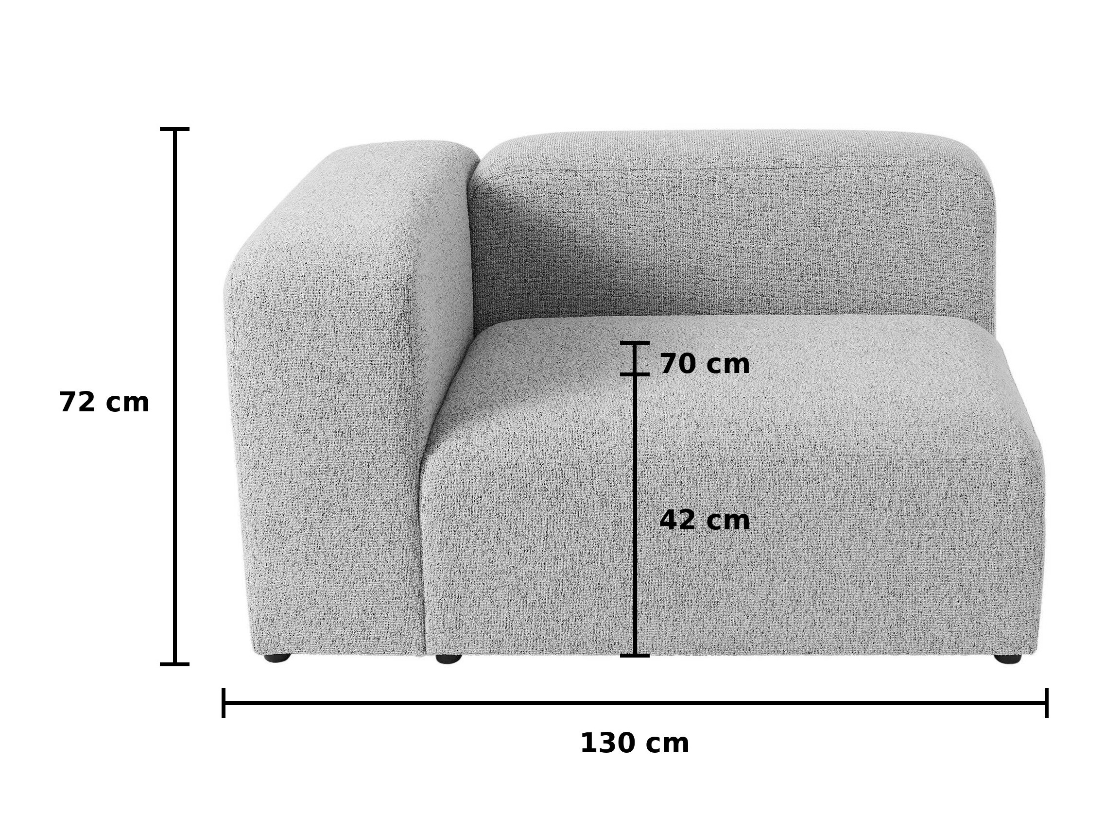 Modularni sedežni element Dunmonu 109 (Puente Terraotroška posteljicata)