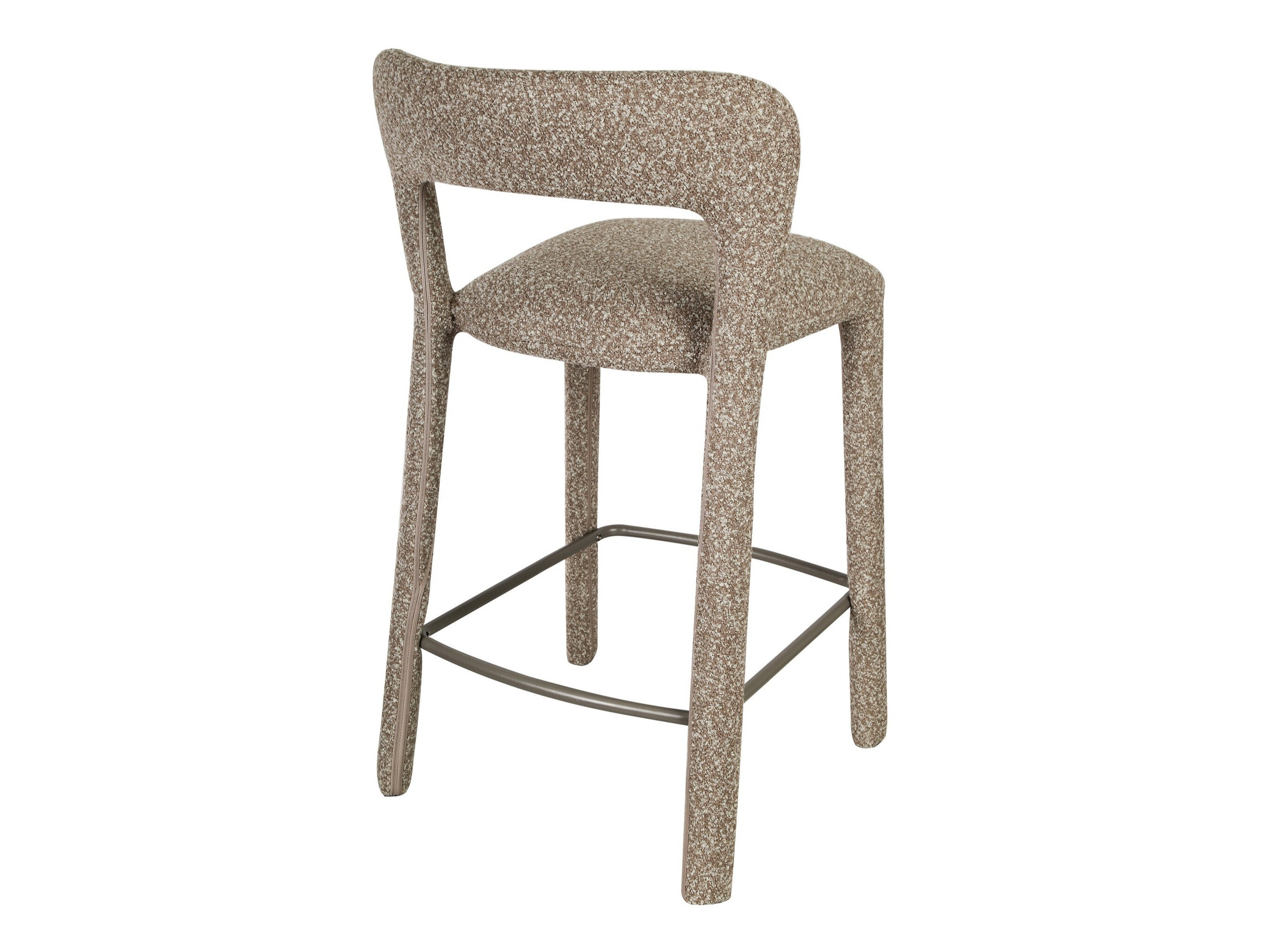Srednje visok barski stol Burleson 831 (Rjava)