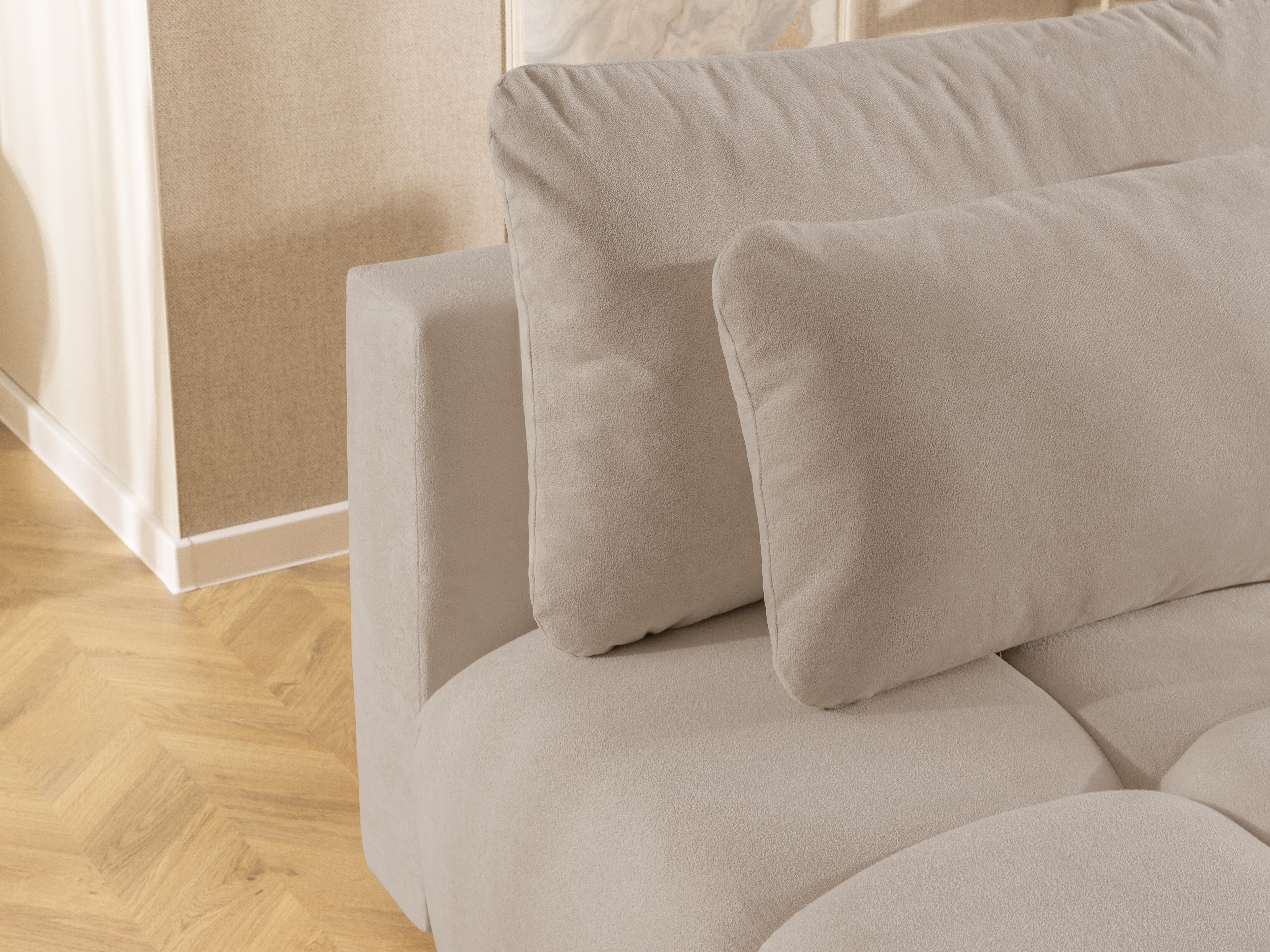 Raztegljiv kavč Rocklin 203 (Soft Plush 03)