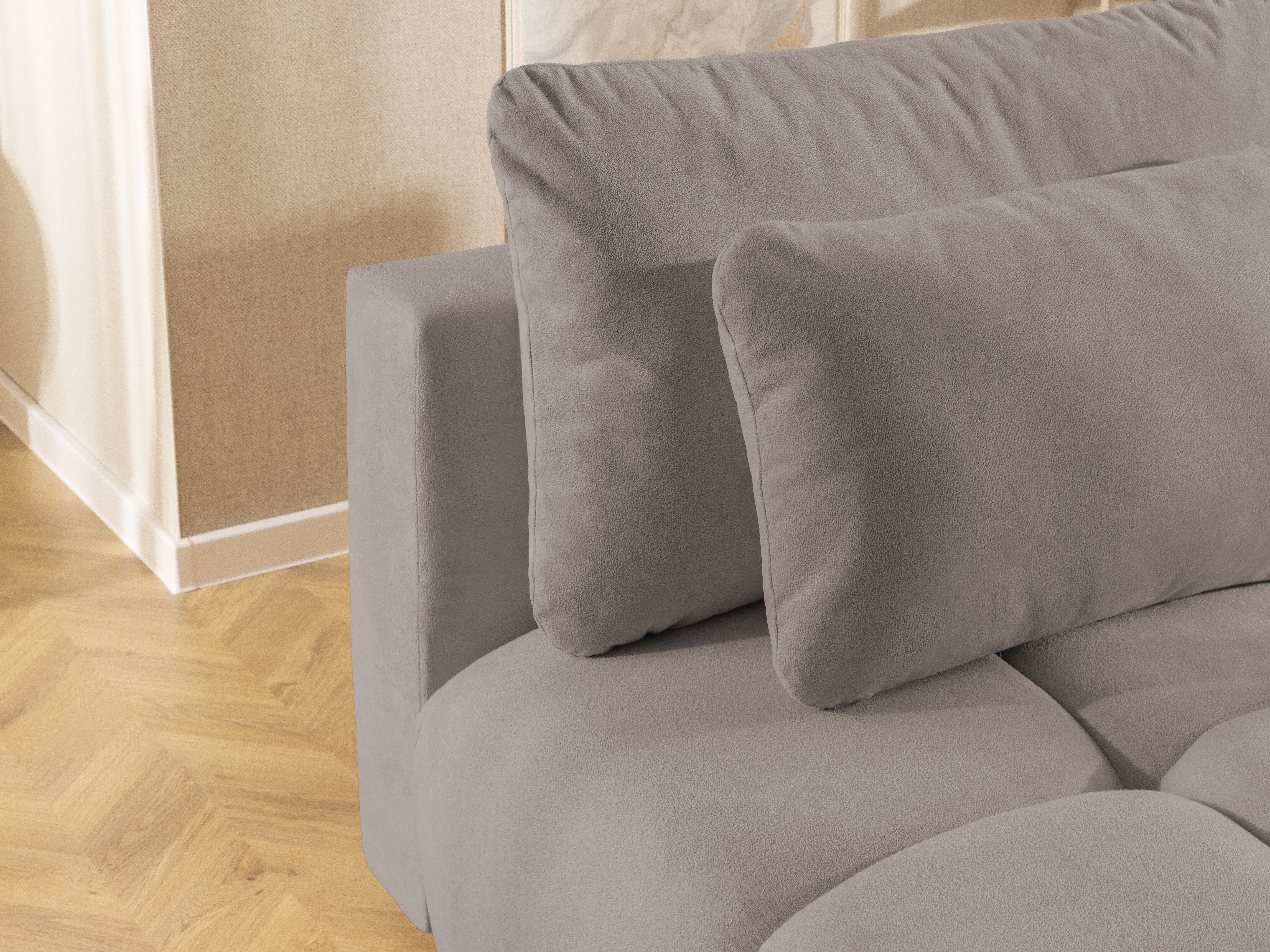 Raztegljiv kavč Rocklin 203 (Soft Plush 04)