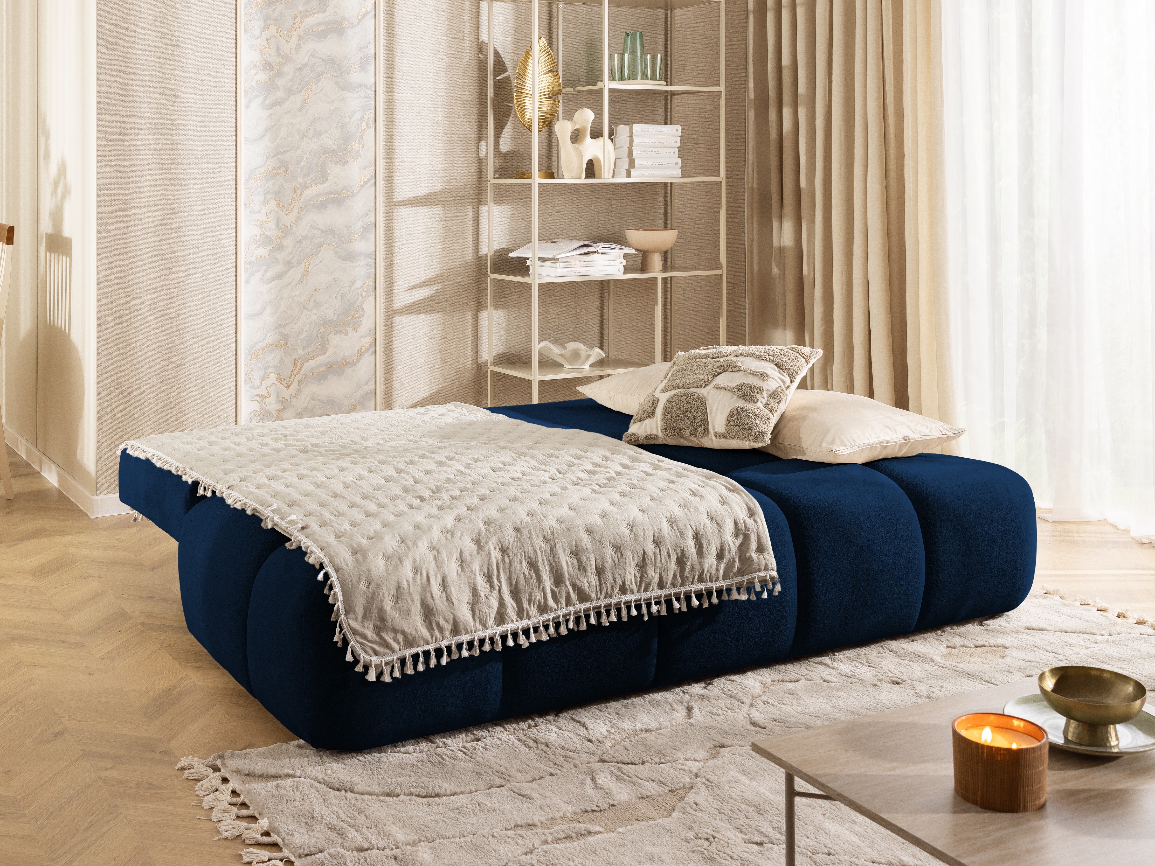 Raztegljiv kavč Rocklin 203 (Soft Plush 17)