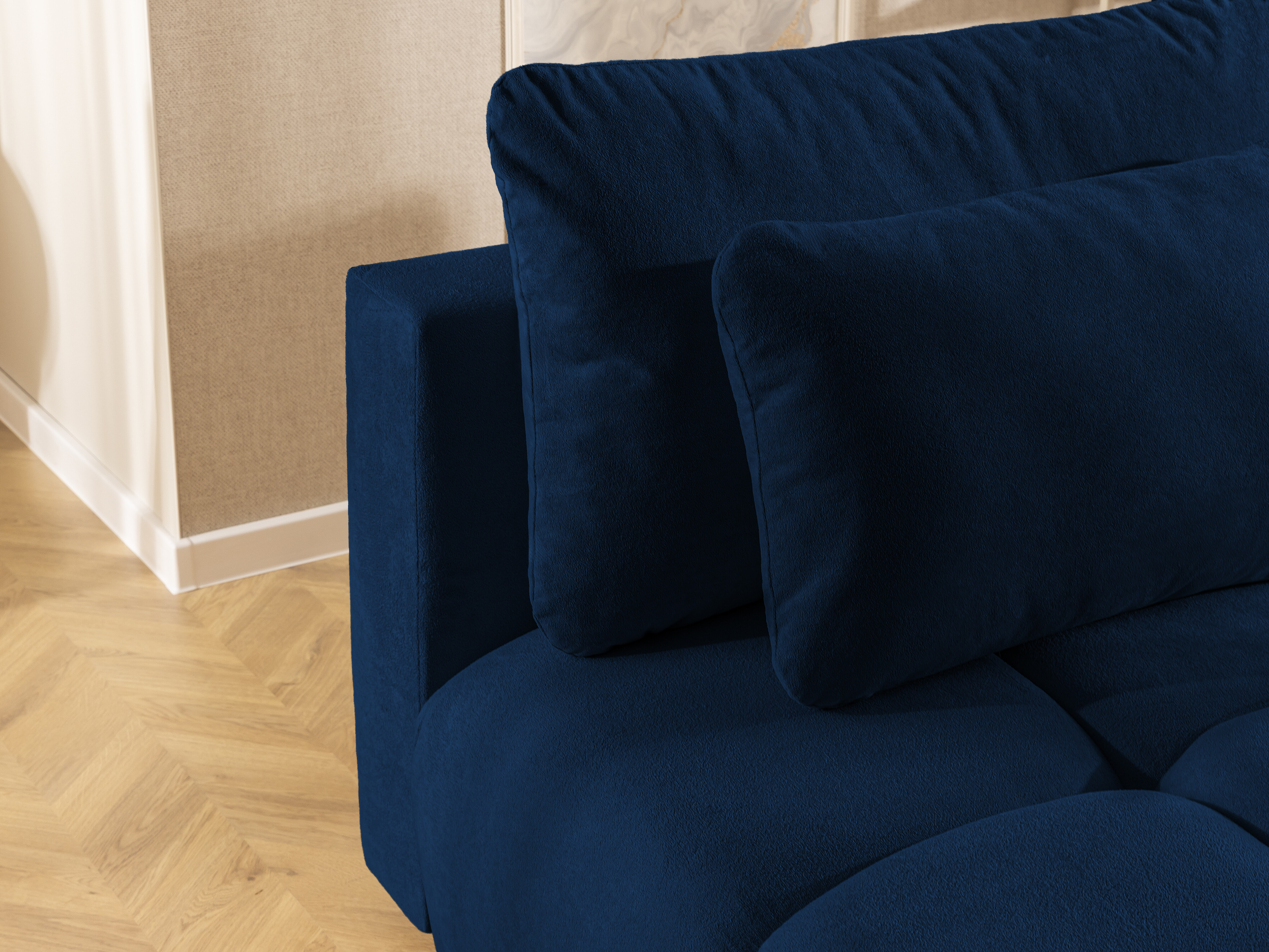 Raztegljiv kavč Rocklin 203 (Soft Plush 17)