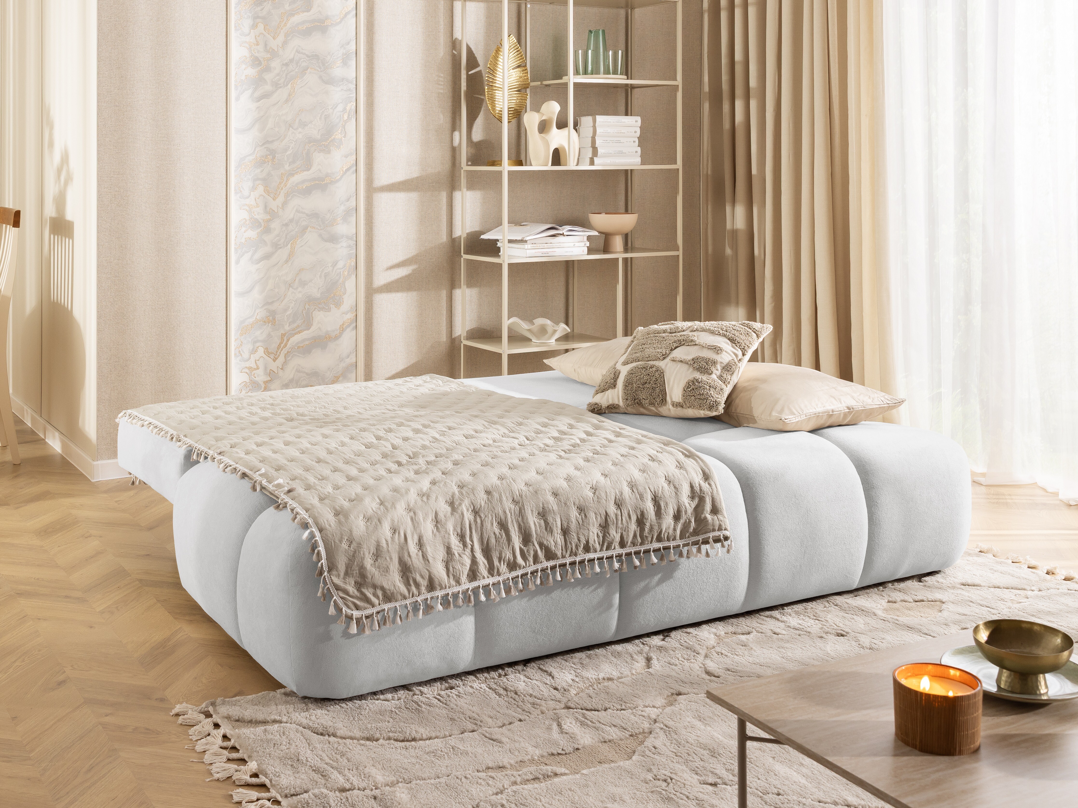 Raztegljiv kavč Rocklin 203 (Soft Plush 19)