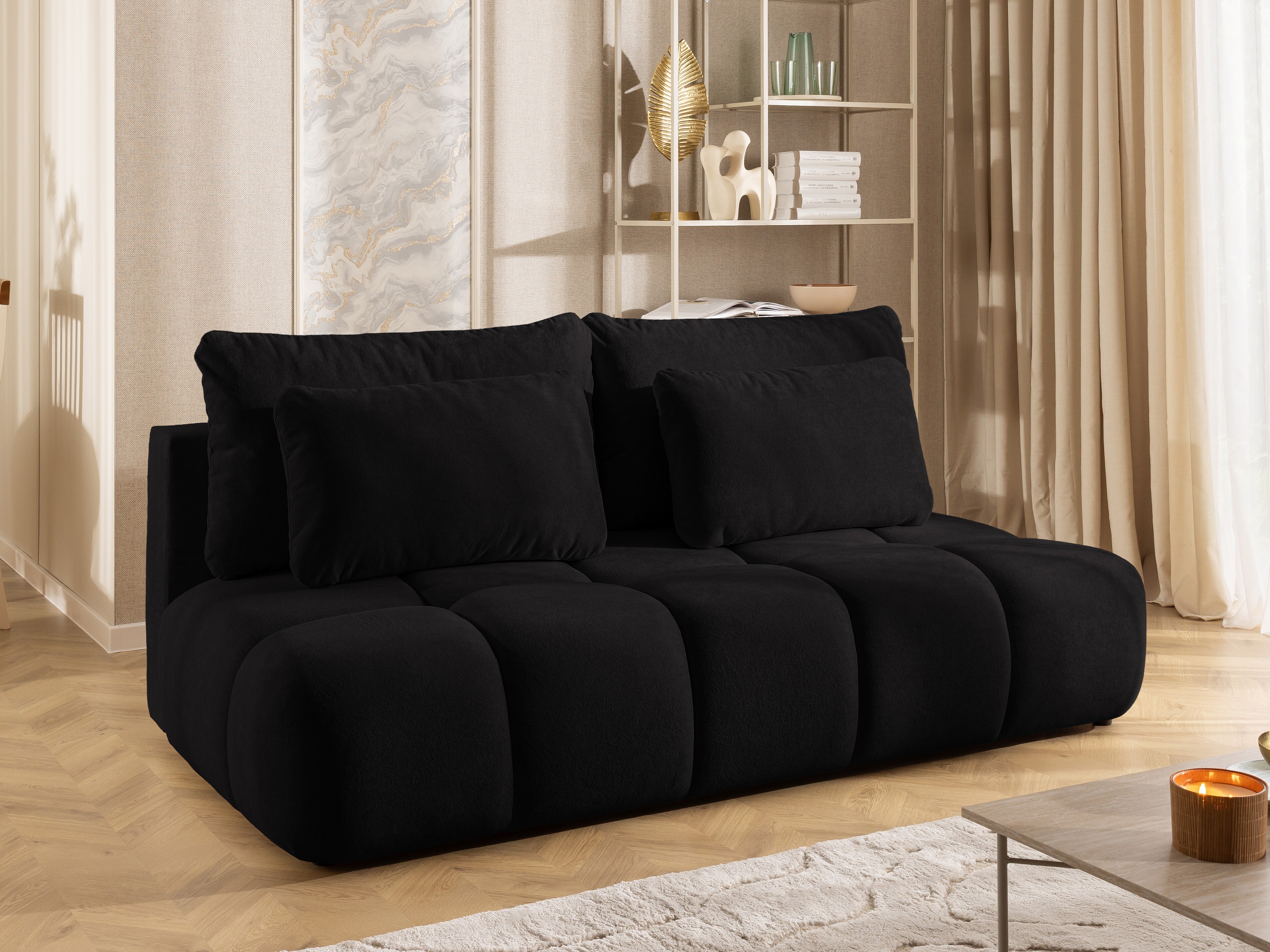 Raztegljiv kavč Rocklin 203 (Soft Plush 22)