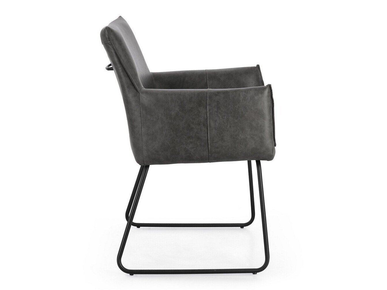 Stol Keizer 160 (Temno siva)