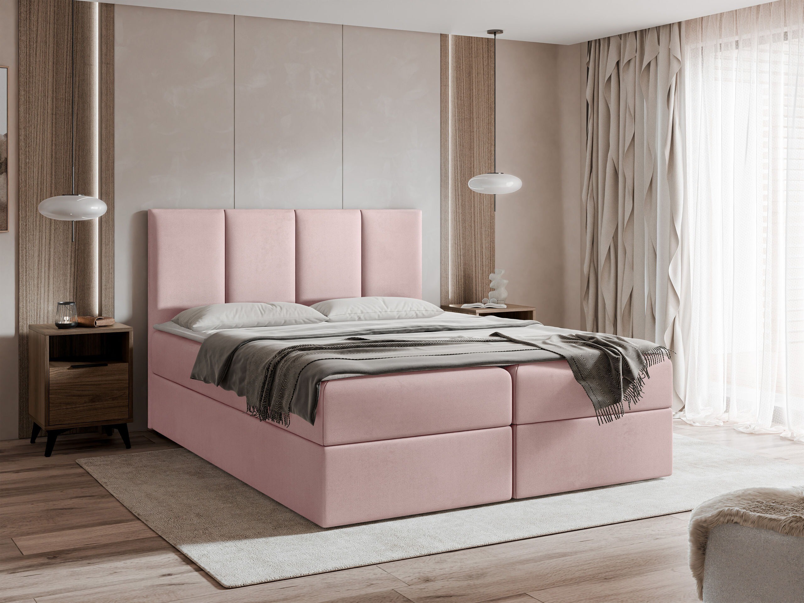 Boxspring postelja Oppidum (Polo 882)