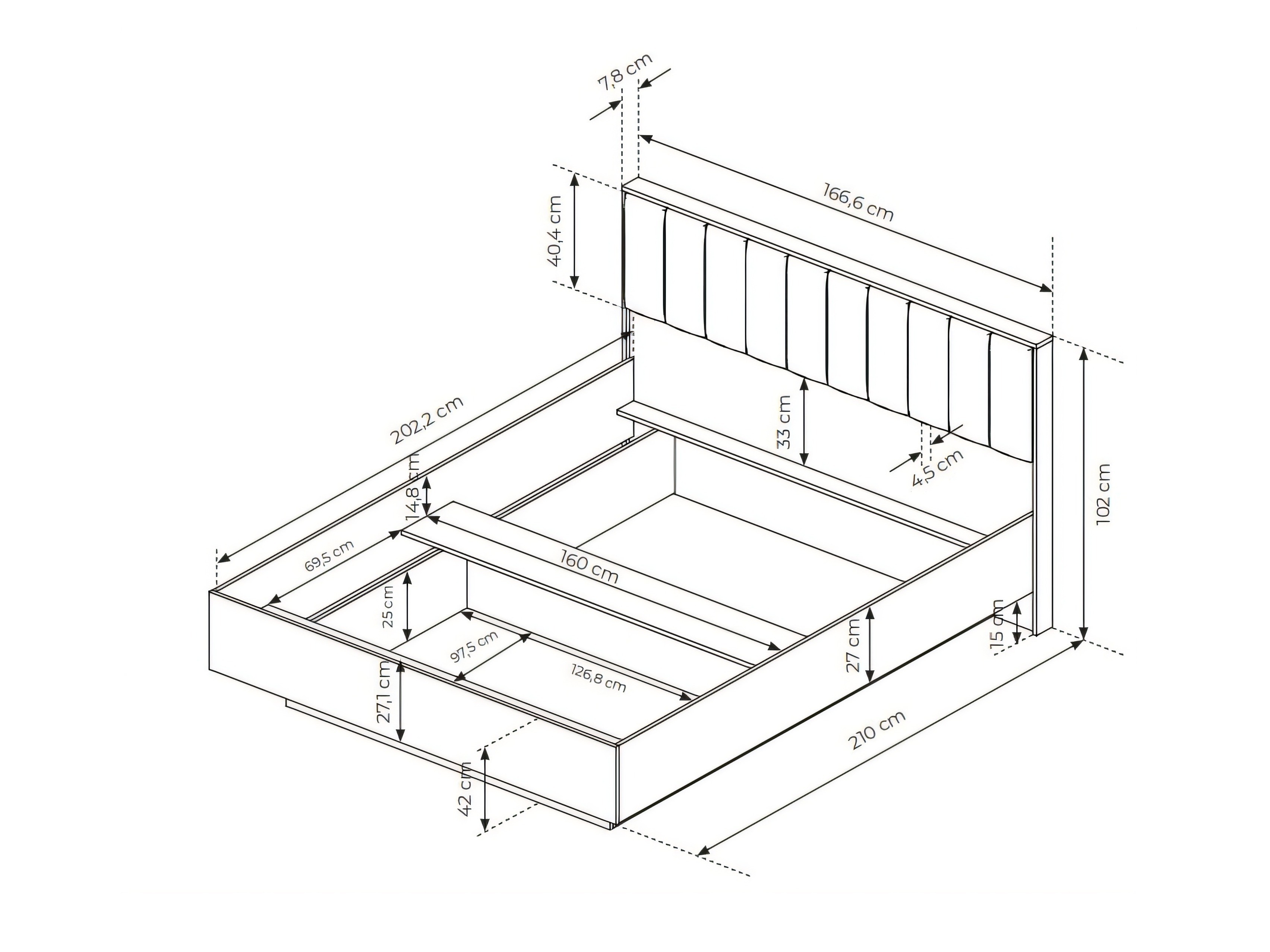 Komplet spalnic Levseve 110