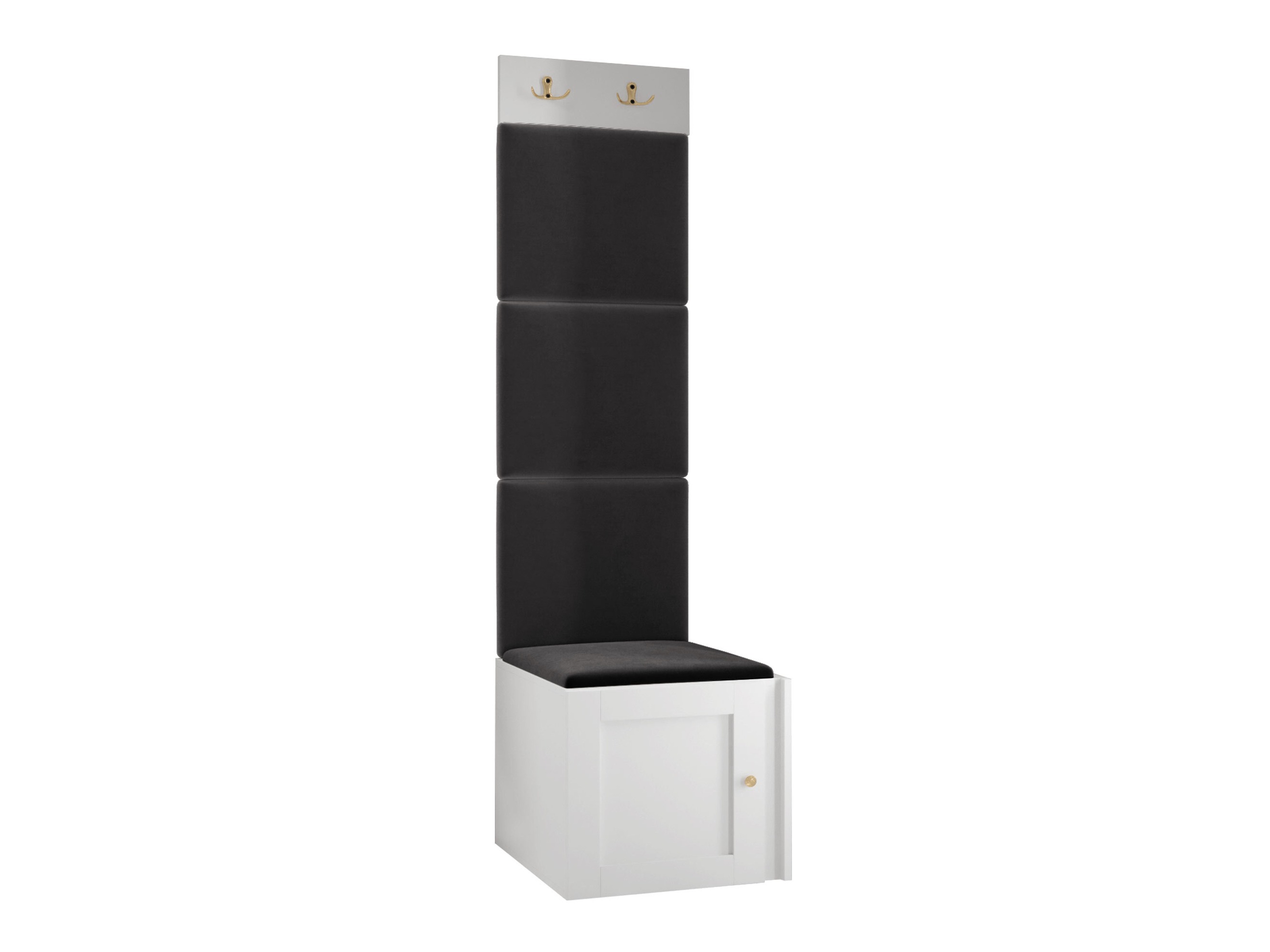 Komplet za predsobo Hartford 378 (Bela)