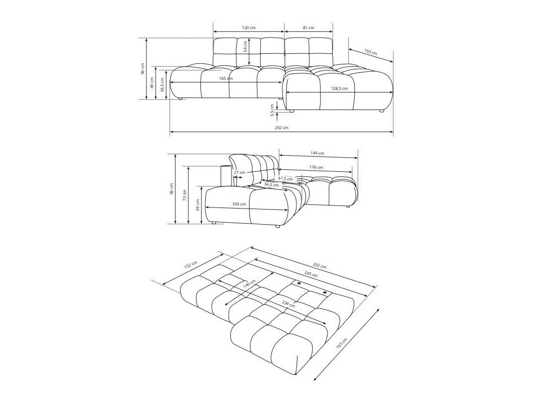 Kotna garnitura Kingston 217 (Otto 90)