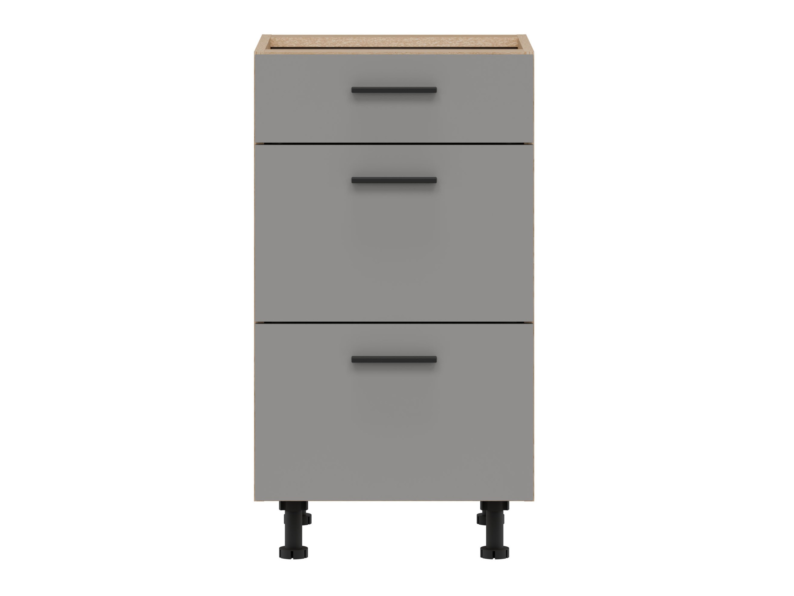 Modularna omarica s predali Ati Grey Artisan 105