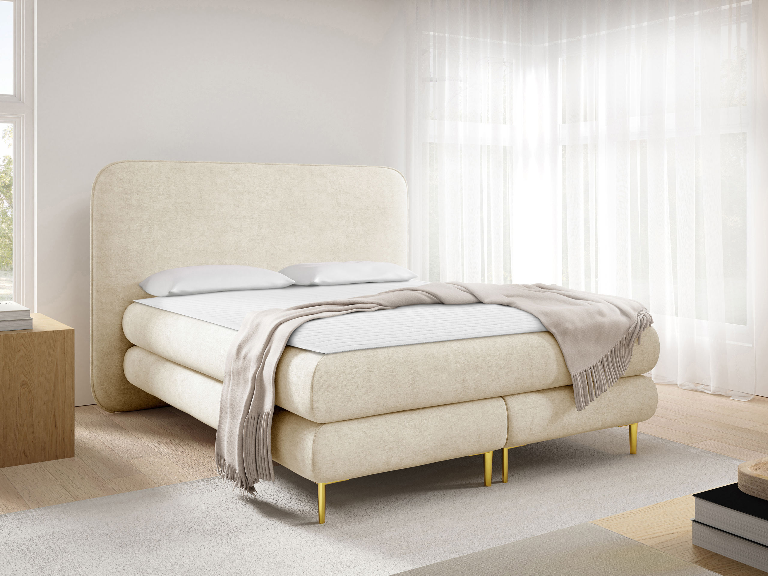 Boxspring postelja Fructis (Nazar 225.01)