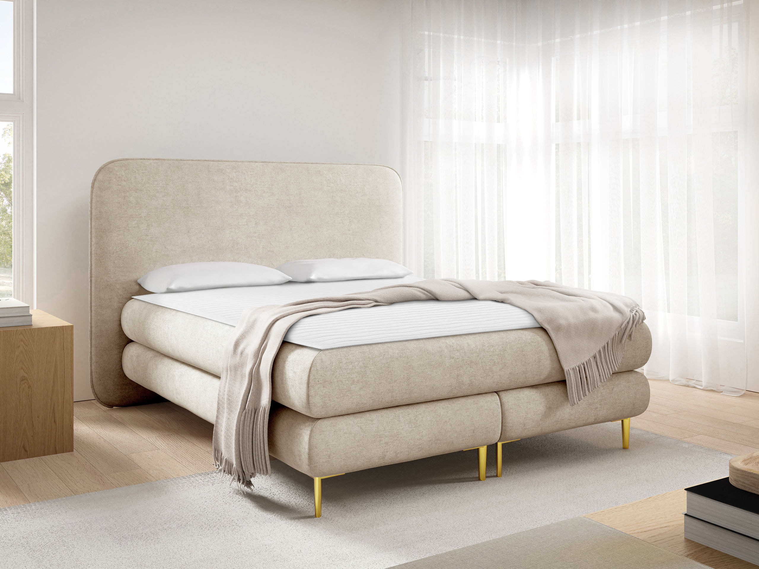 Boxspring postelja Fructis (Nazar 225.02)
