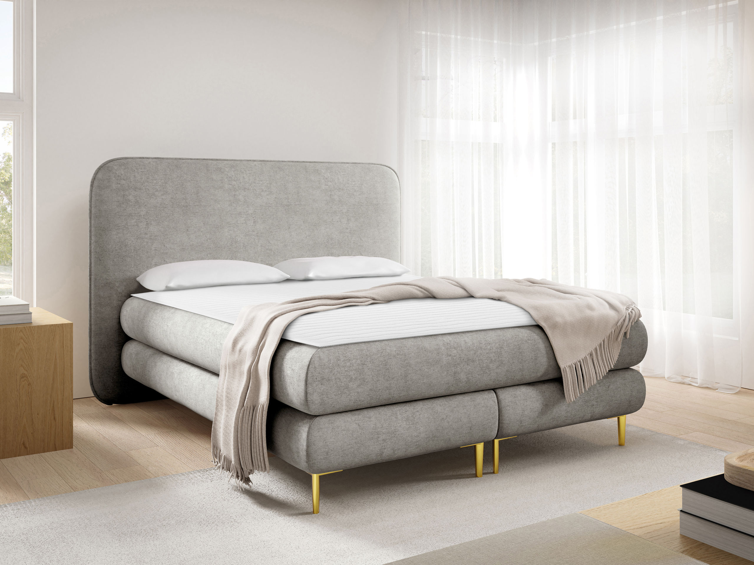 Boxspring postelja Fructis (Nazar 225.03)
