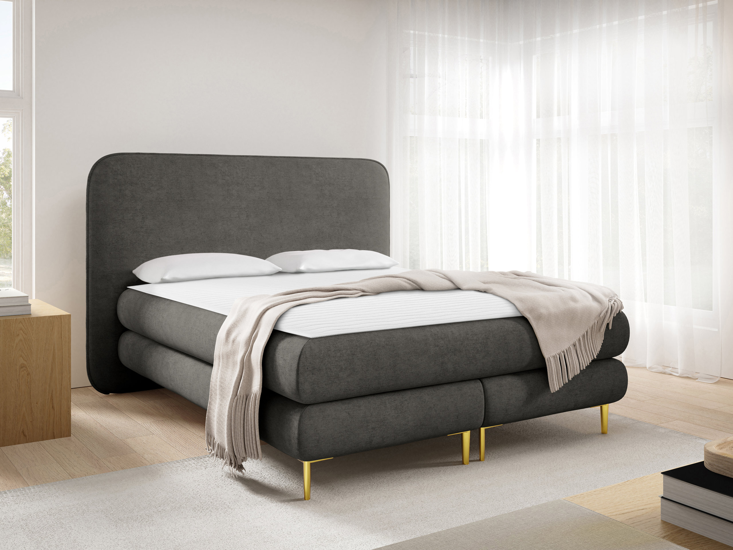 Boxspring postelja Fructis (Nazar 225.06)