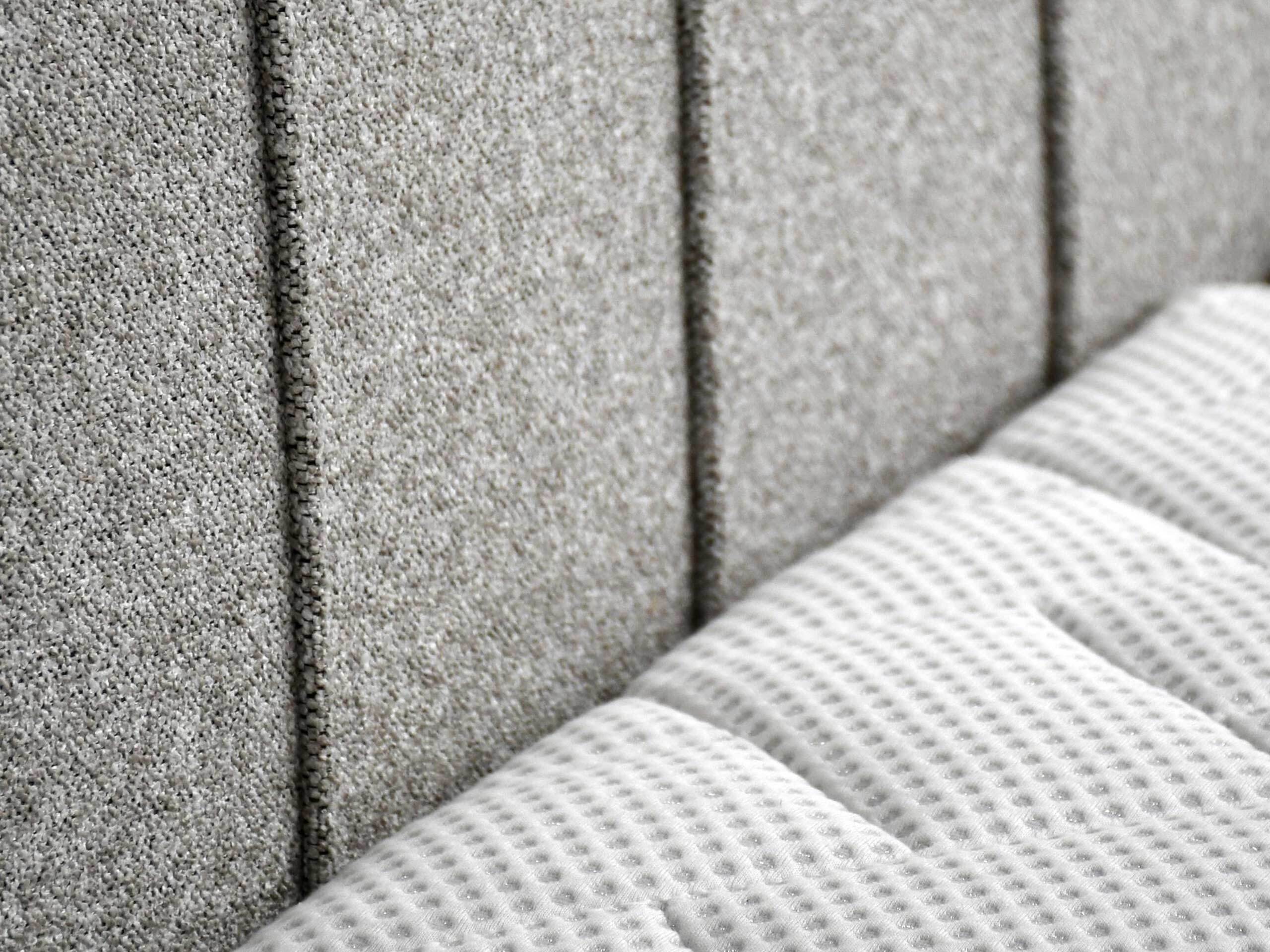 Boxspring postelja Norman 127 (Sivorjava)