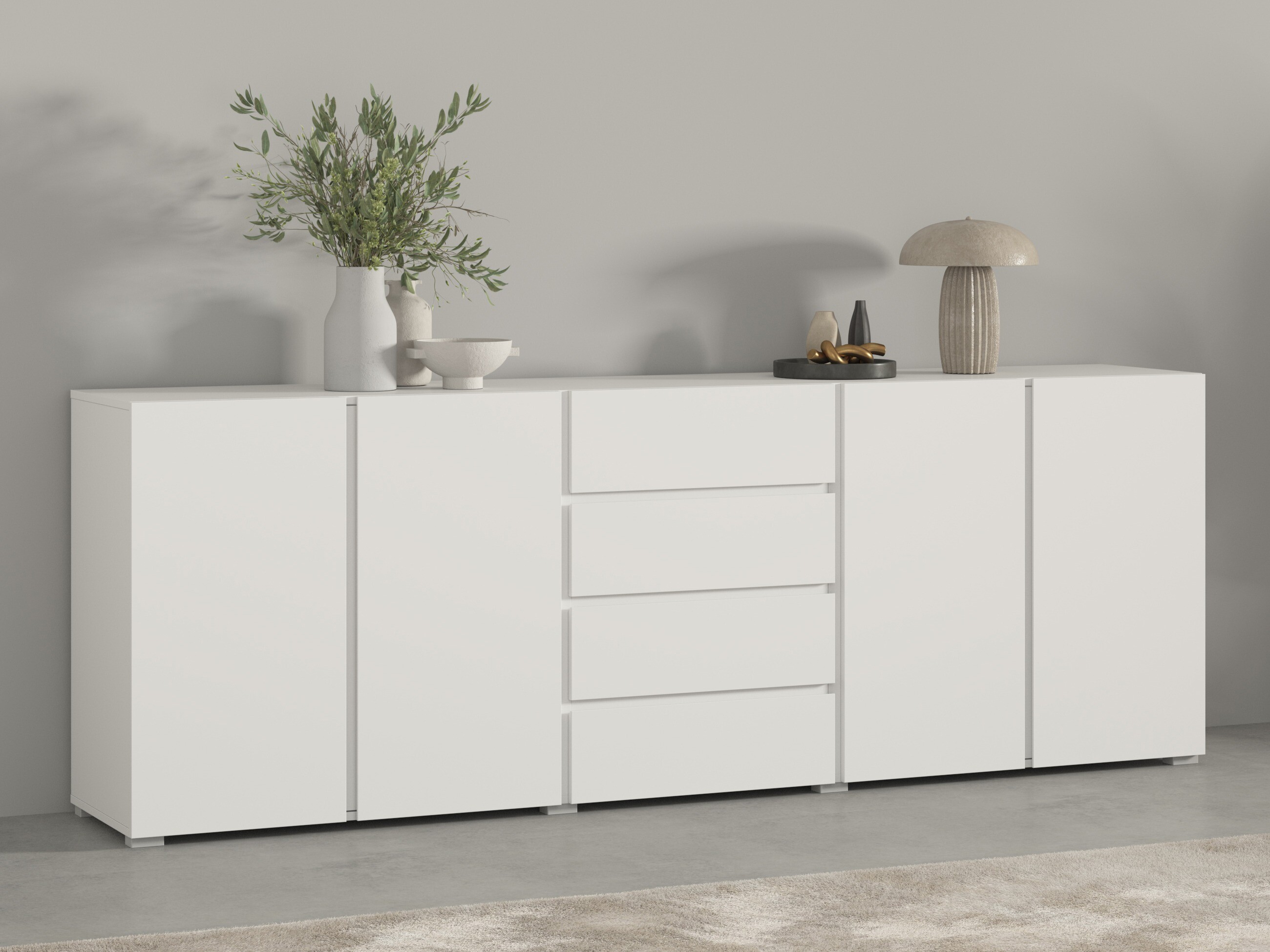 Komoda Elbleve 105 (Bela)