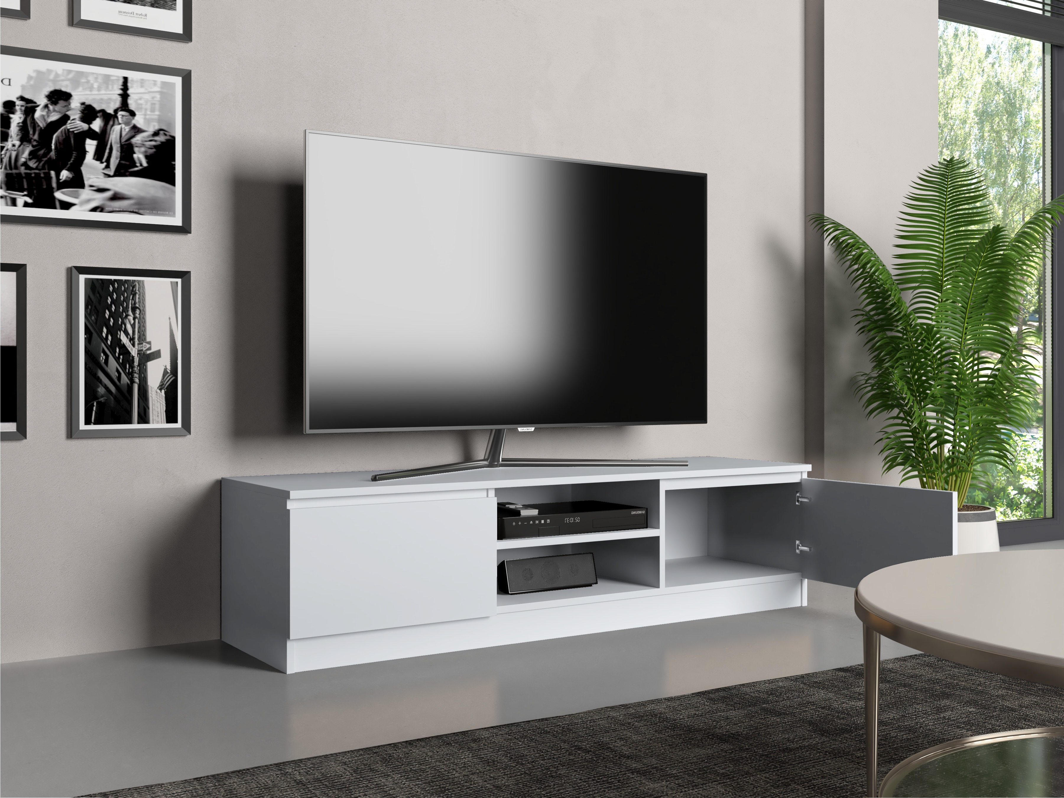 TV-omarica Elbvelu 125 (Bela)