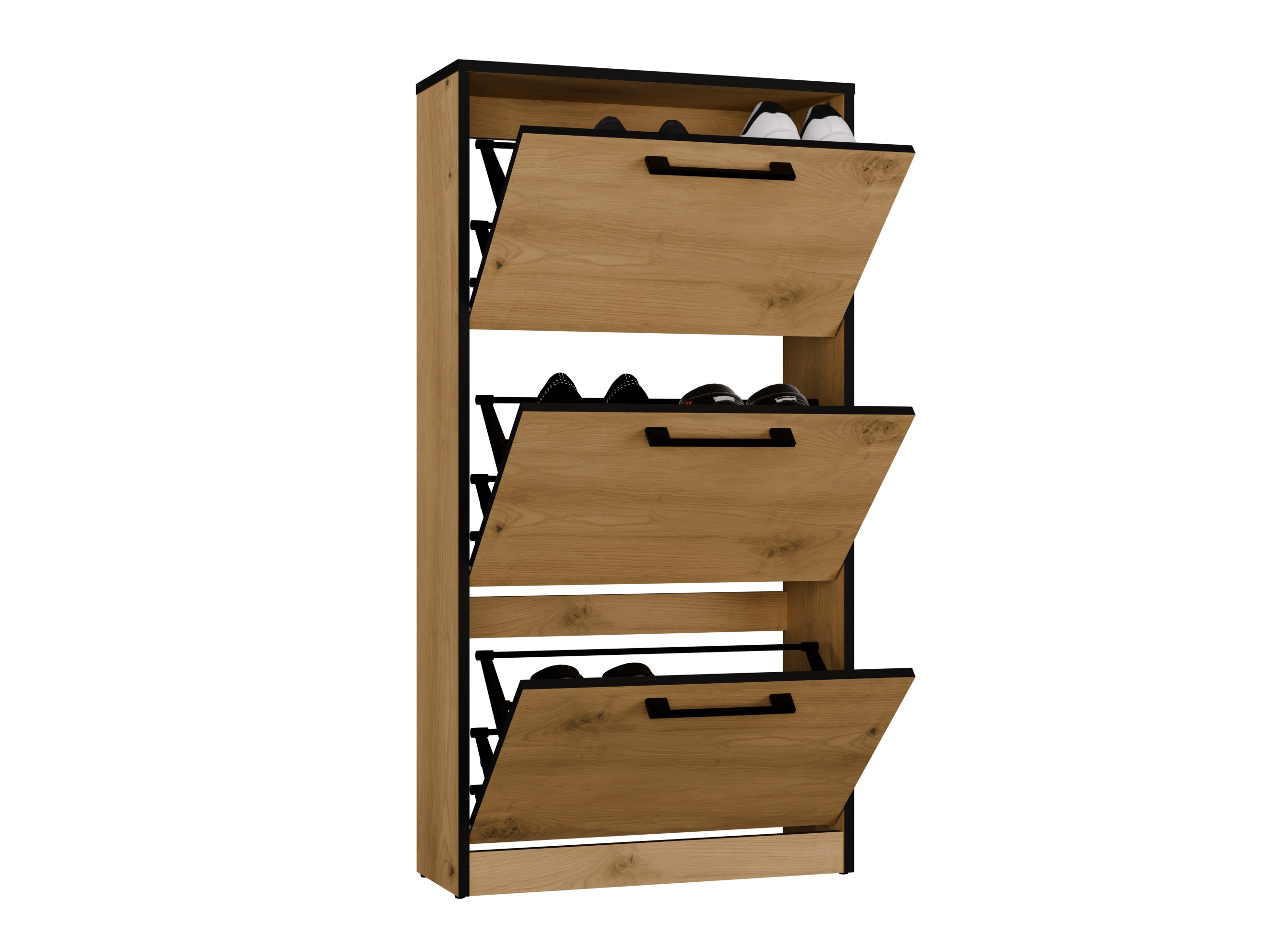 Omarica za čevlje Mandeville 224 (Artisan hrast + Črna)