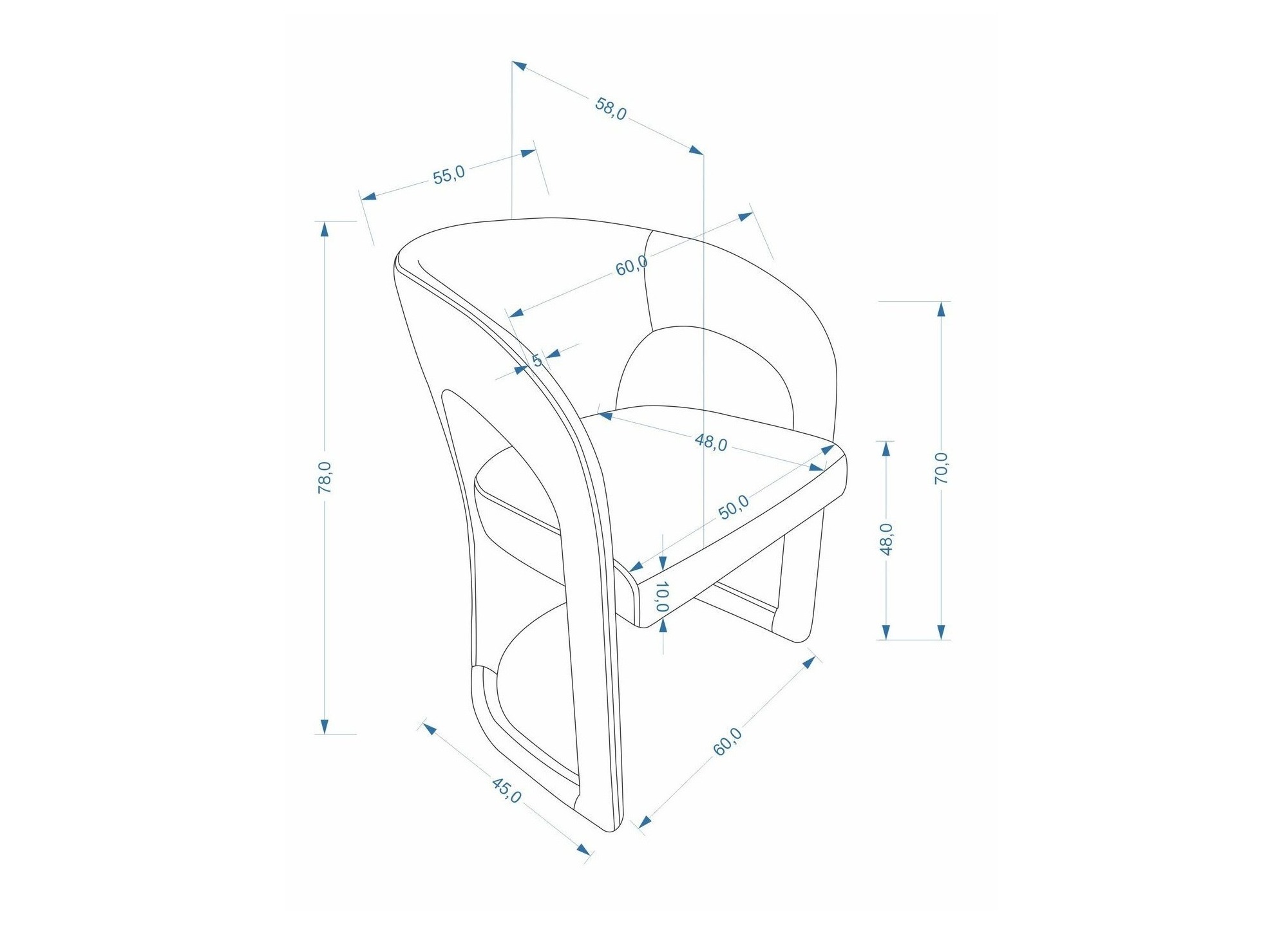 Stol Houston 2210